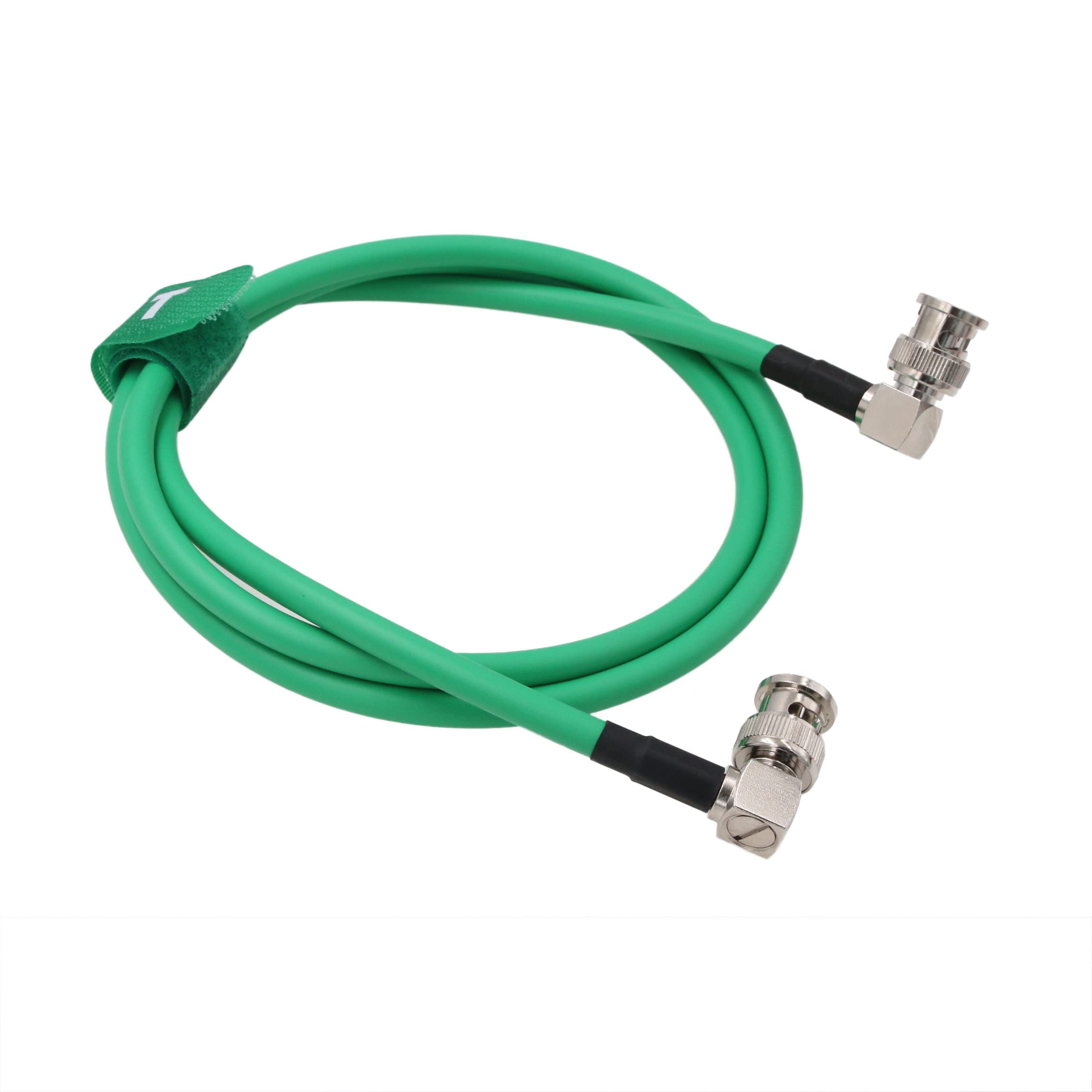 Hangton 12G 3G Hd Sdi Raw 4K Video Cable Right Angle Bnc Canare Coaxial Shielded For Sony Fs7 Fx9 Fx6 Alexa Dsmc2 Camera Blackma