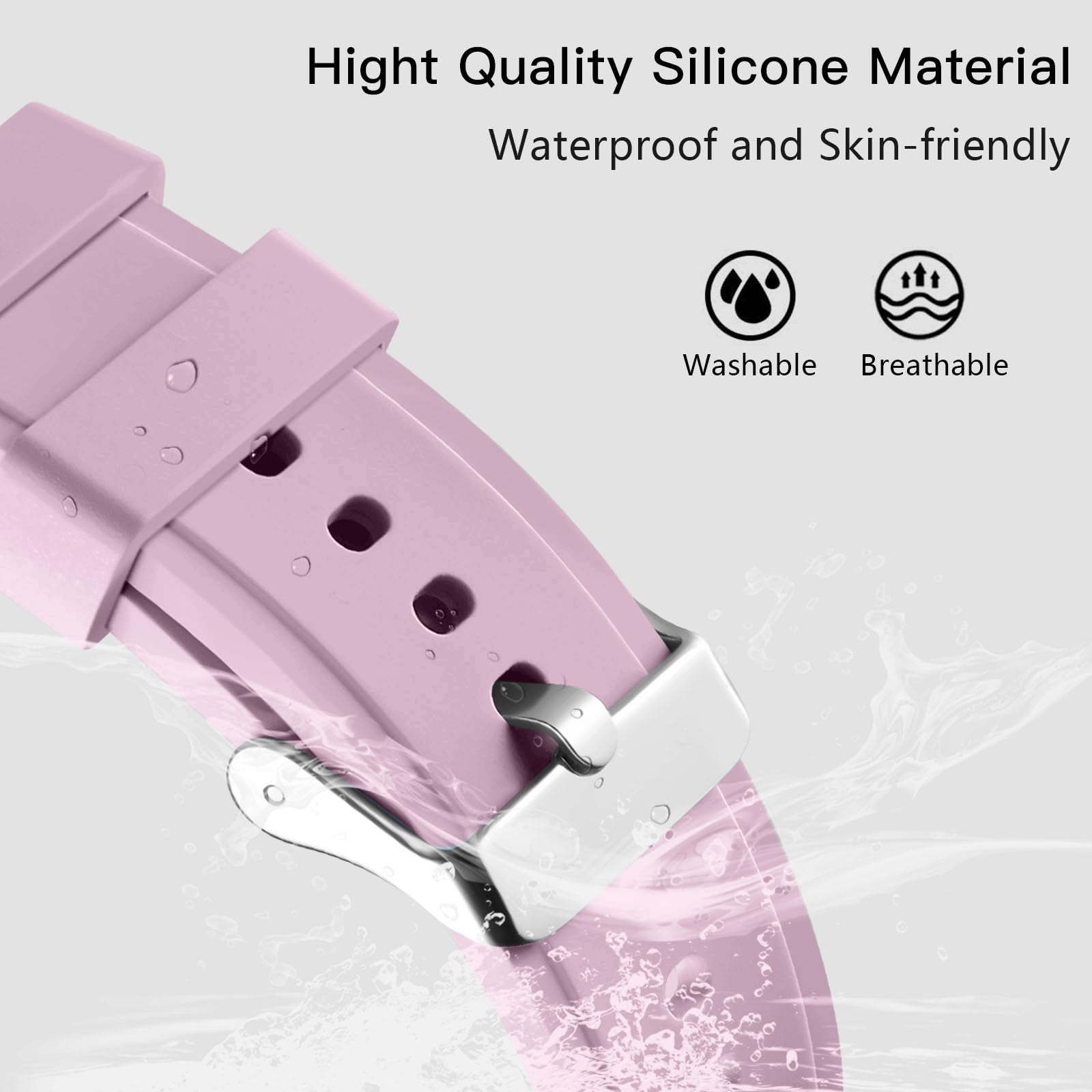 Lerobo Sport Bands Compatible With Samsung Galaxy Watch 7 6 5 4 Band 44Mm 40Mm/Watch 5 Pro Band 45Mm/Galaxy Watch 6 4 Classic 46