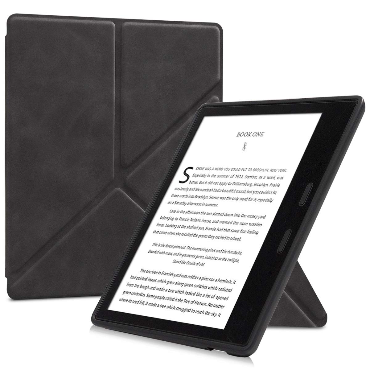 Bozhuorui Origami Stand Case For 7'' Kindle Oasis (10Th Generation,2019 Release And 9Th Generation,2017 Release)   Tpu Soft Shel