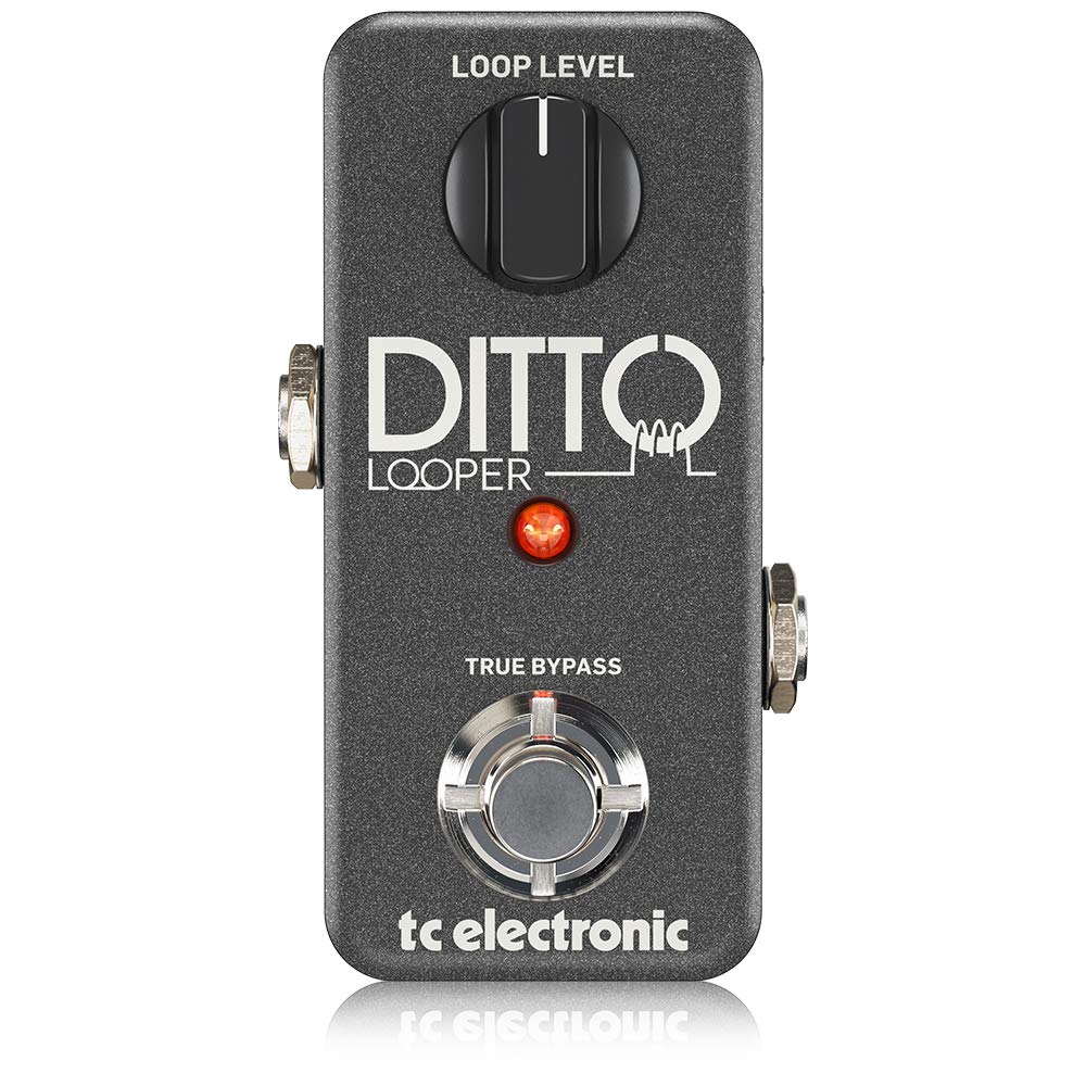 Tc Electronic Ditto Looper Highly Intuitive Looper Pedal With 5 Minutes Of Looping Time, Analog Dry Through And True Bypass Mult