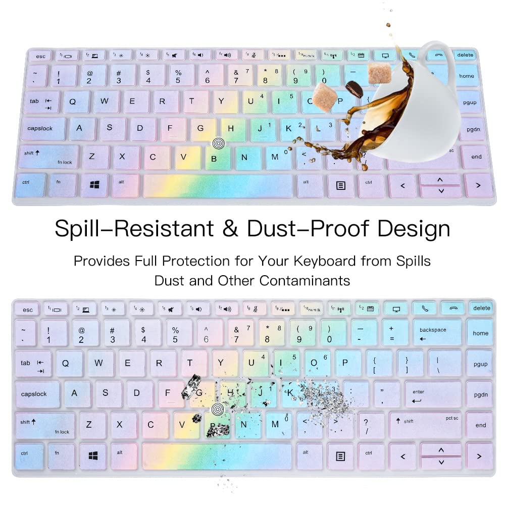 Keyboard Cover Skin For Hp Elitebook 840 G5 & 840 G6 14'' Notebook, Hp Elitebook 745 G5 & 745 G6 14'' & Hp Zbook 14U G5 Keyboard