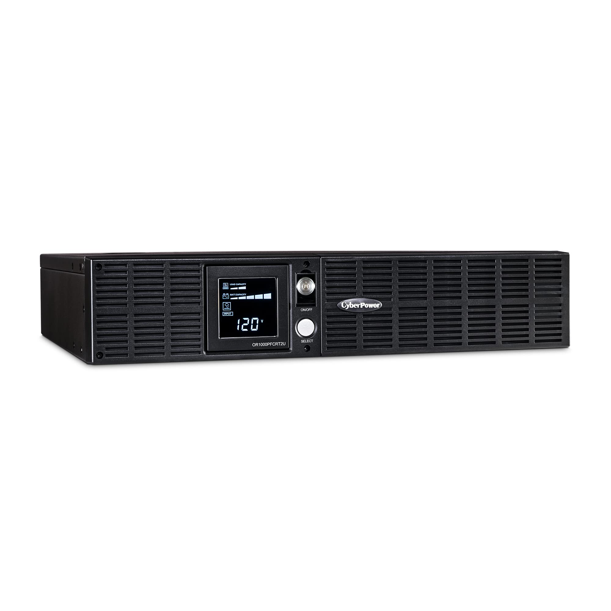 Cyberpower Or1000Pfcrt2U Pfc Sinewave Ups System, 1000Va/700W, 8 Outlets, Avr, 2U Rack/Tower