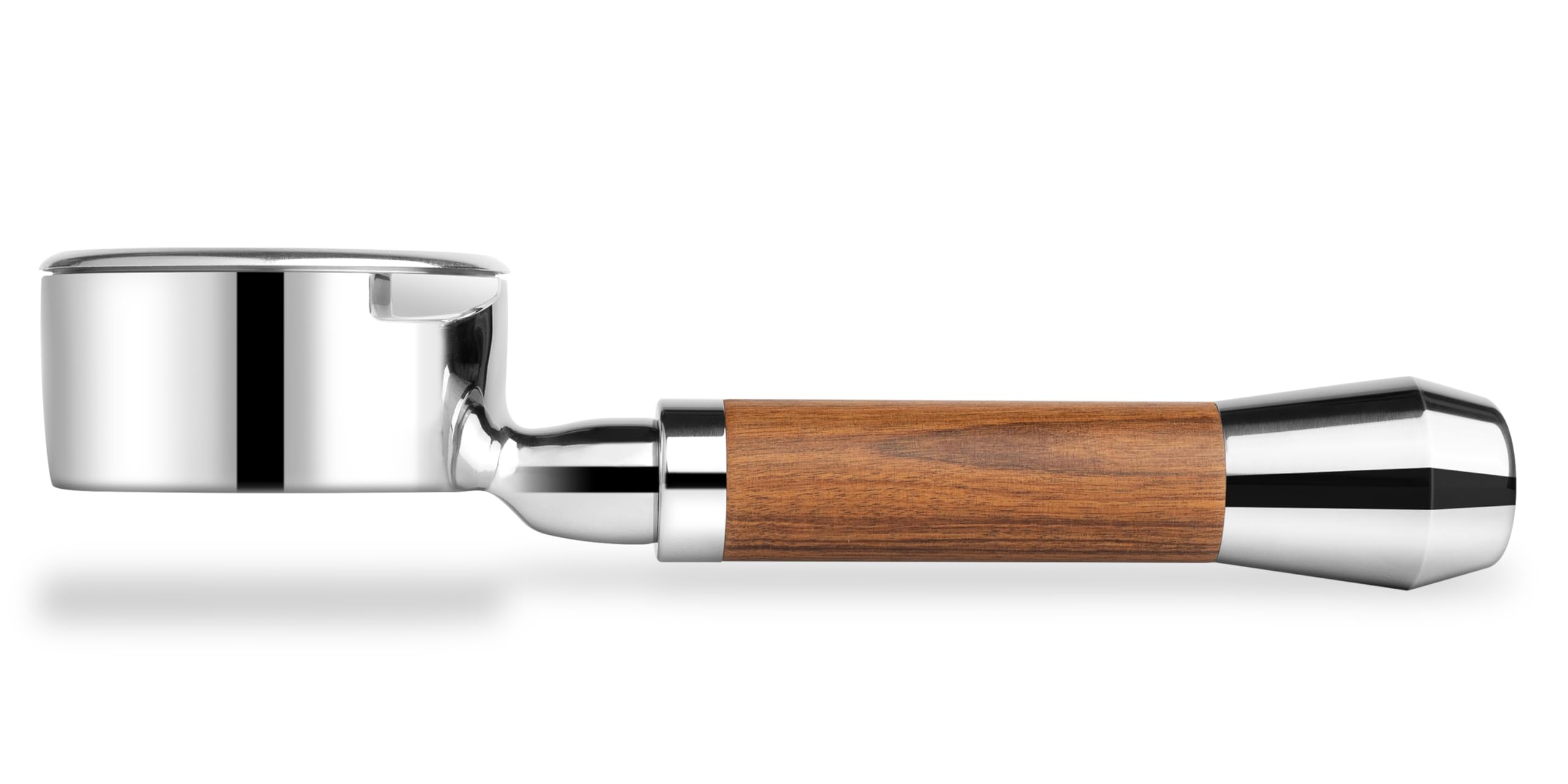 Lilq 58Mm Bottomless Naked 2 Ears Portafilter | Compatible With 58Mm Gaggia Machines | Stable Handle (Barcino Fusion, 58Mm For G