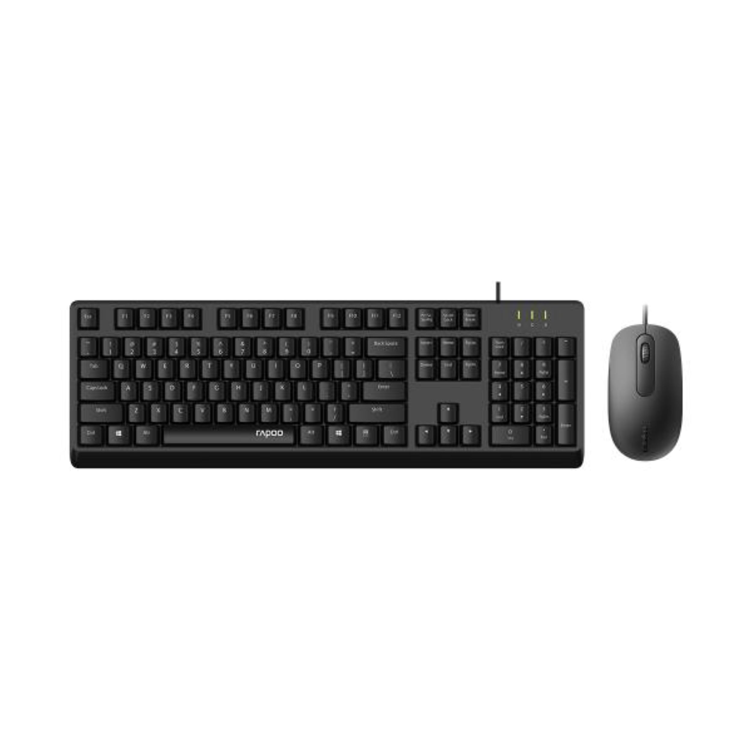 Rapoo KM 113423900800 X130PRO Wired mouse & keyboard combo set USB Retail