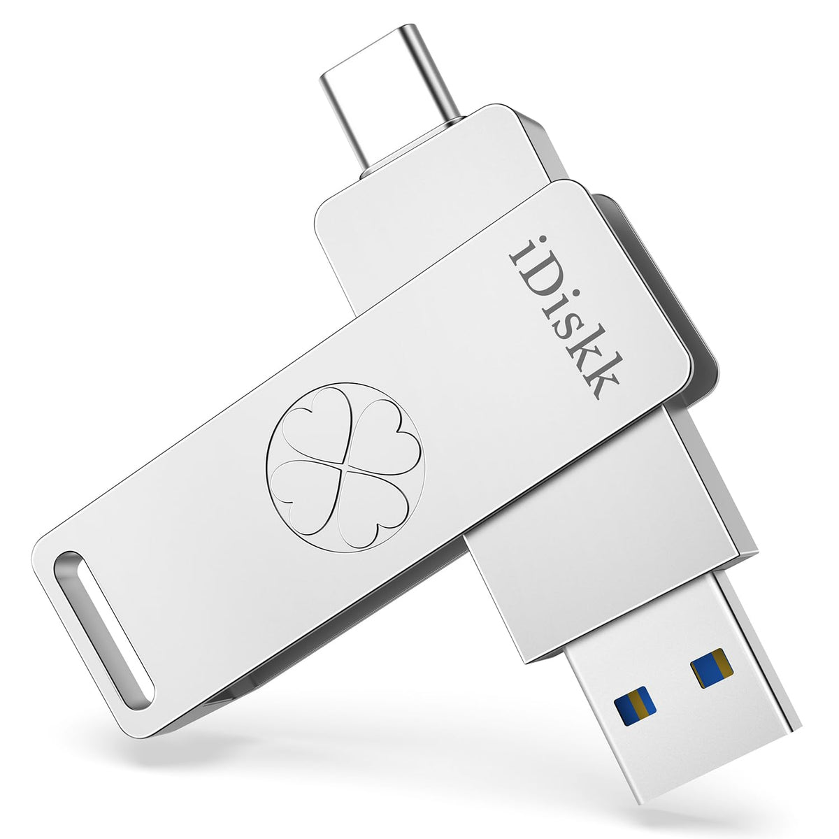 Idiskk 1Tb High Speed Solid State Ssd Phone Flash Drive Photo Stick For Iphone 15/15 Plus/15 Pro/15 Pro Max,Usb C Ipad, Macbook,Laptops,Android Phones& Pc,Auto Backup Photos And Hd Videos (500Mb/S