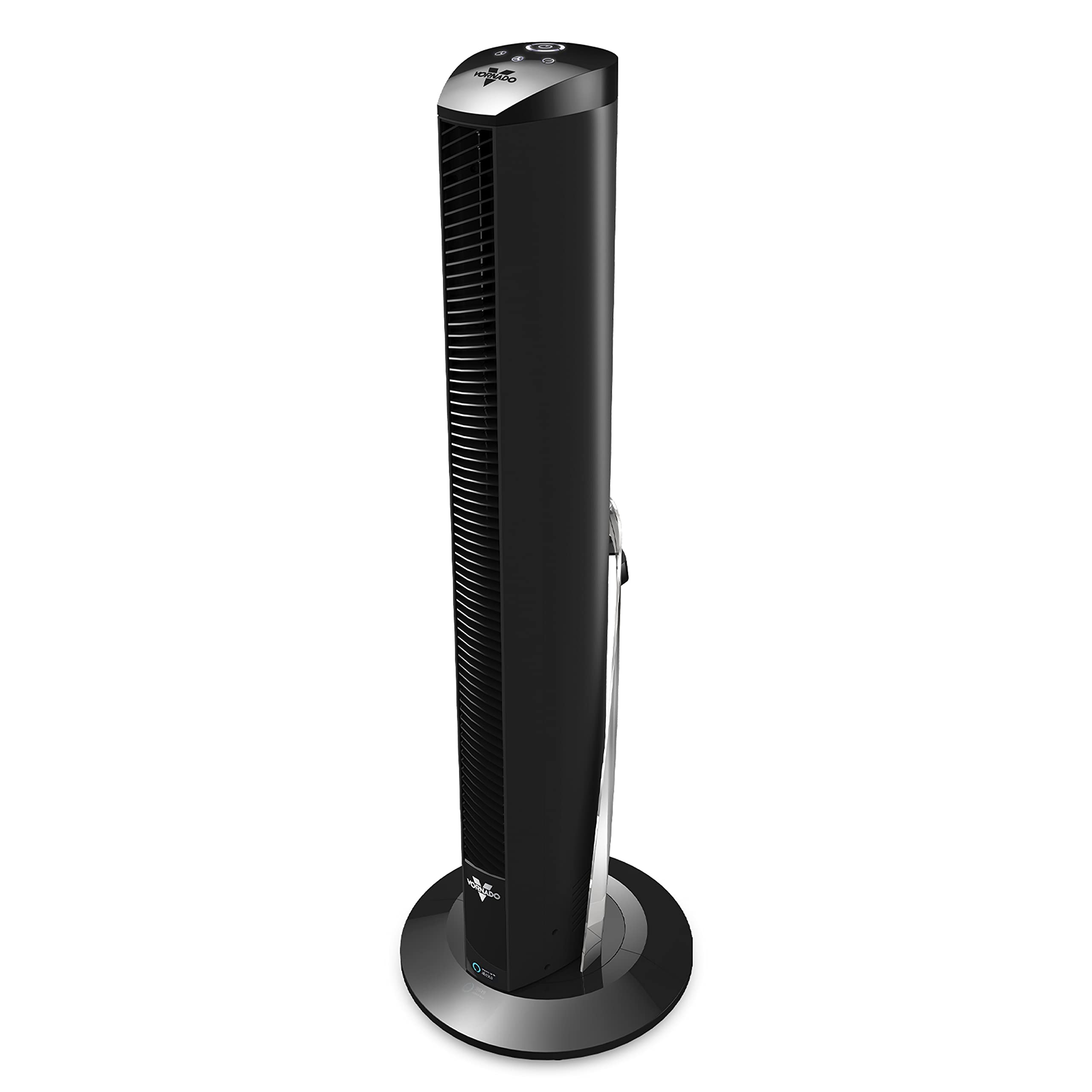 Vornado OSCR37 AE Oscillating Tower Fan and Air Circulator, Works with Alexa, Whole Room, Black, A Certified for Humans Device
