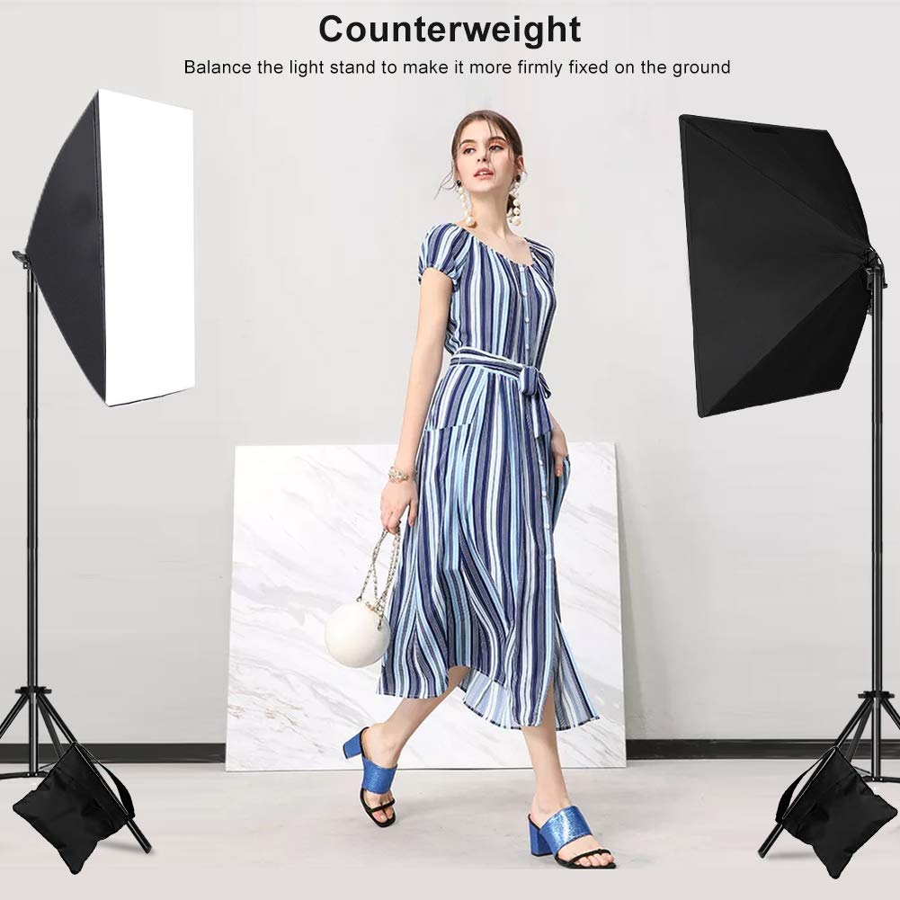 Lidlife 4 Packs Of Heavy Photography Sandbag Studio Video Sandbags, Used For Light Brackets, Boom Brackets, Props For Fixed Brac