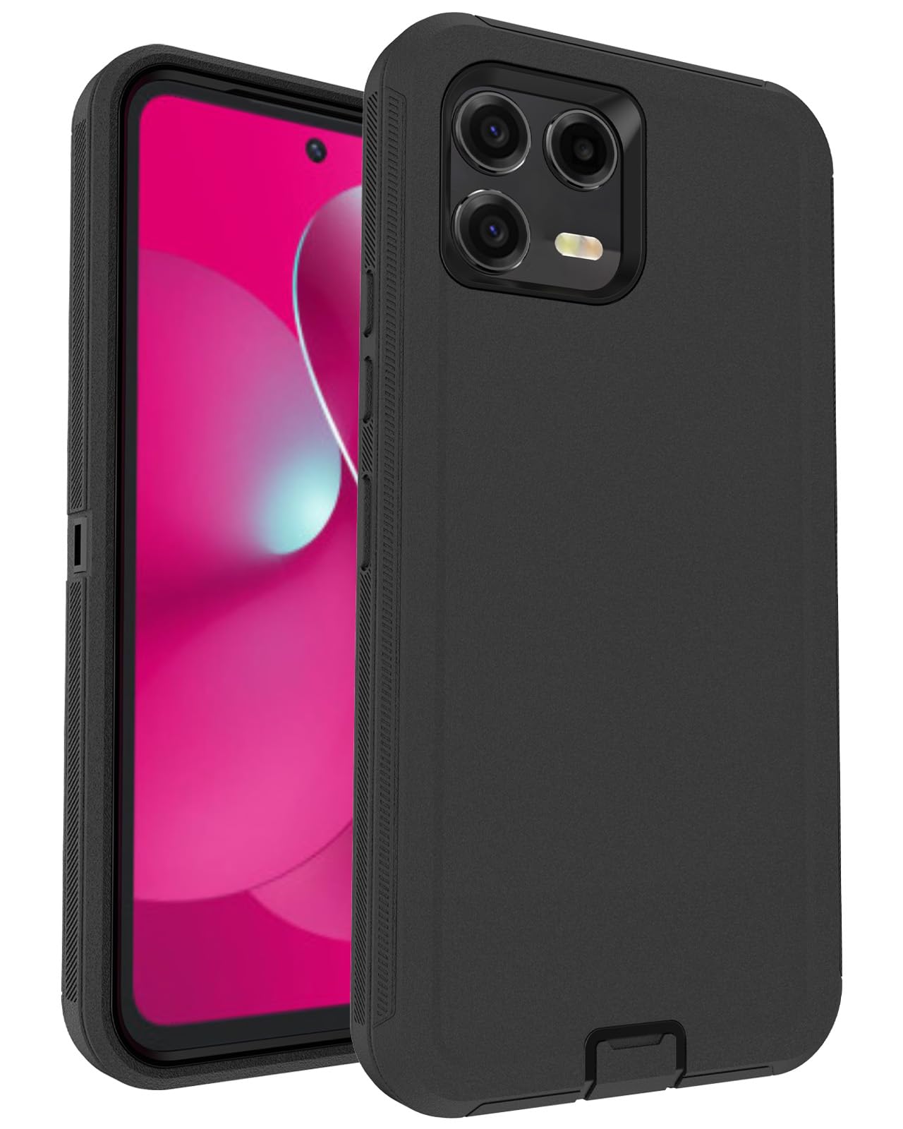 Aliruke for Revvl 8 Pro Case, 16ft Drop Protection, Full-Body Non-Slip Shockproof, 3-Layer Rugged Heavy Duty Phone Case with Dus