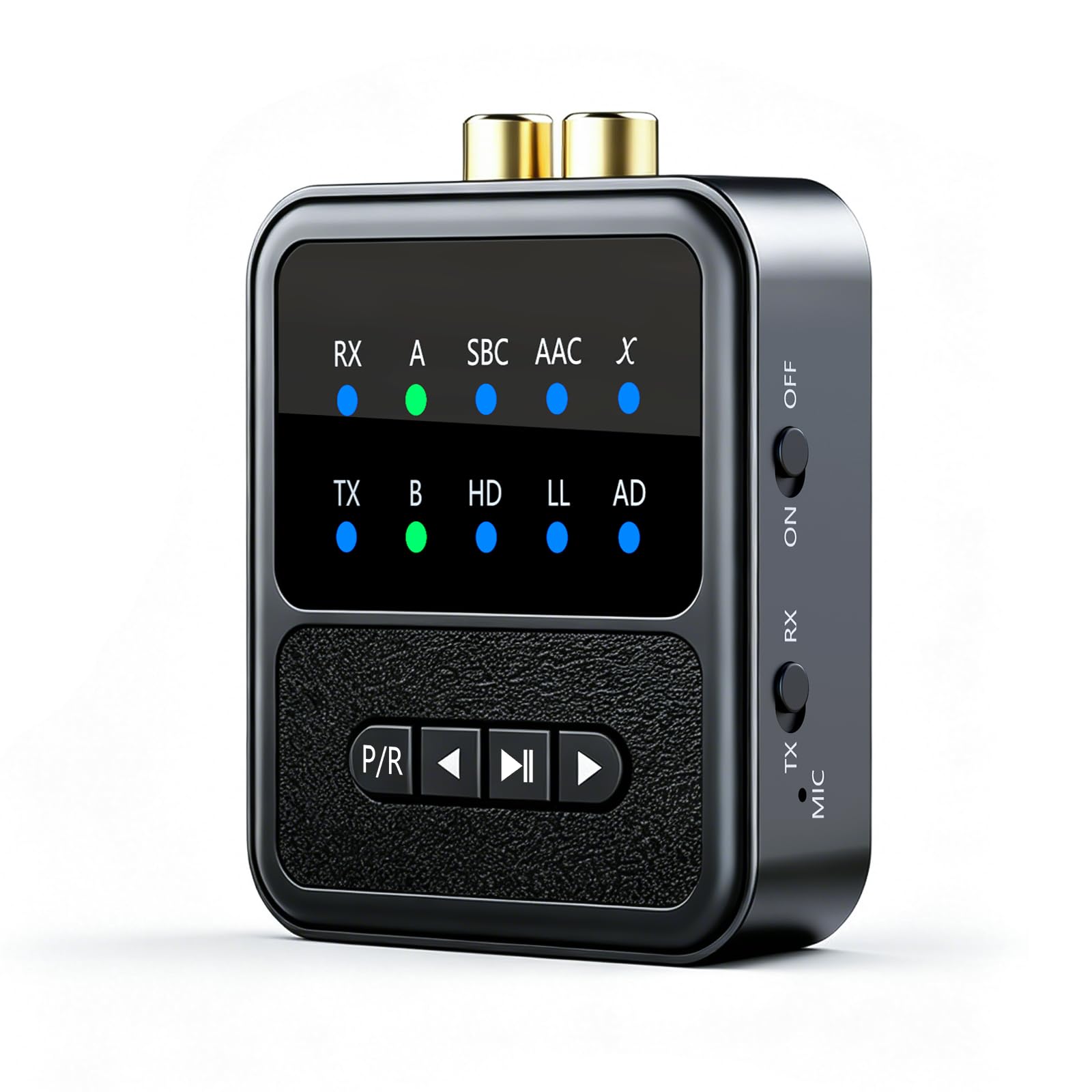 Bluetooth Receiver Transmitter for Home Stereo AUX RCA to Bluetooth Adapter