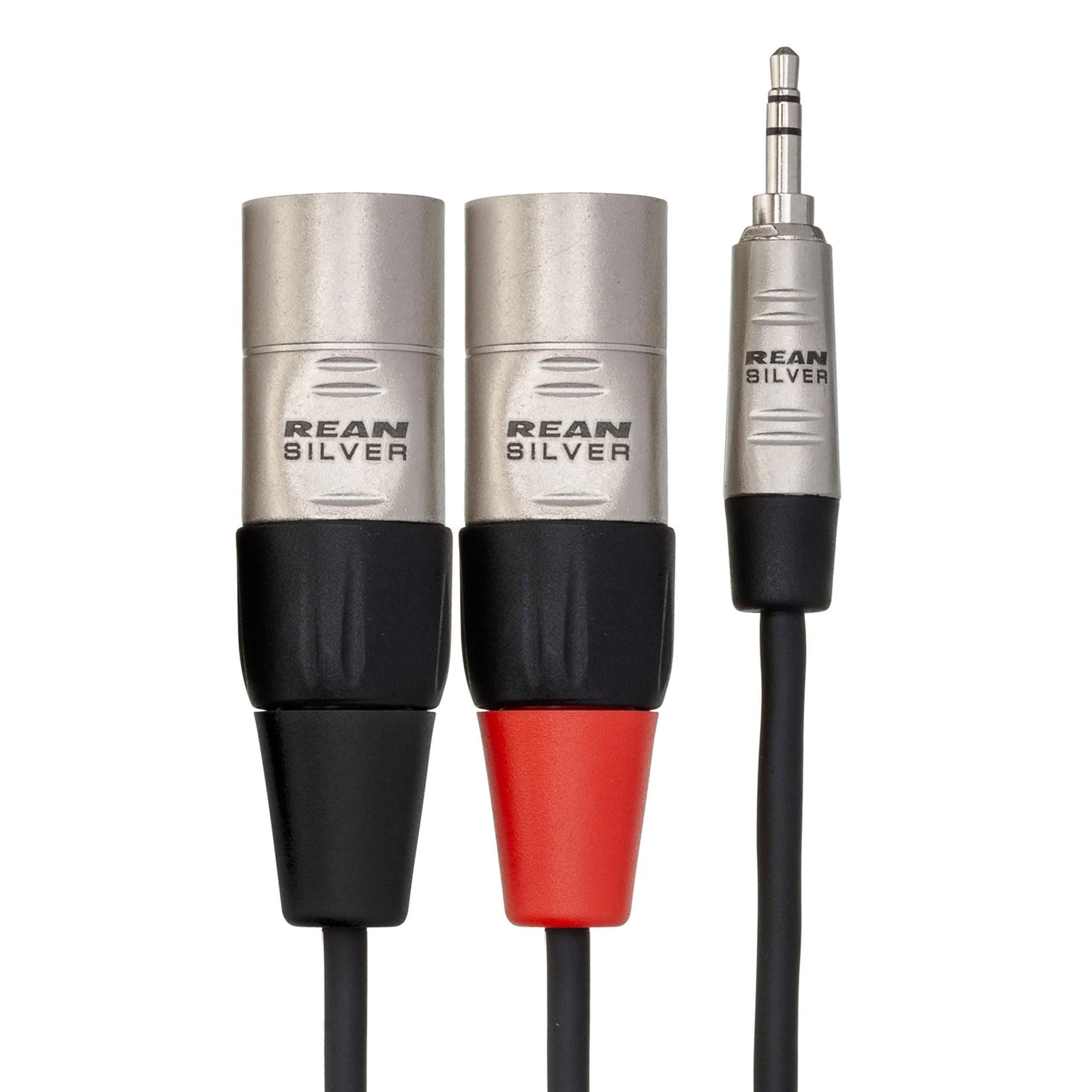Hosa Hmx-003Y Pro Stereo Breakout Cable - 3.5Mm Trs Male To Dual Xlr Male - 3 Foot