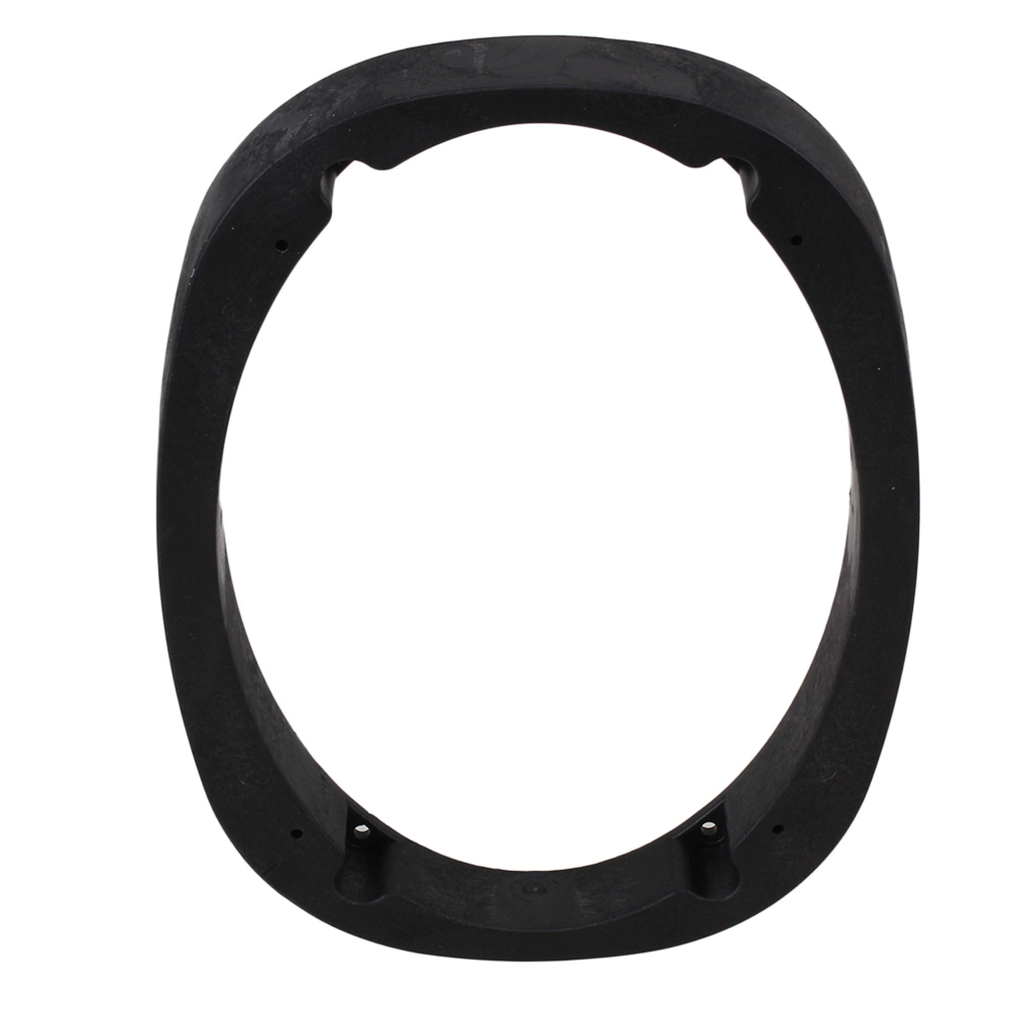 Rdexp Black 46' X 9' Solid Universal Speaker Adapter Mount 1' Depth Ring Adapter For Car Sound Tool Set Of 2