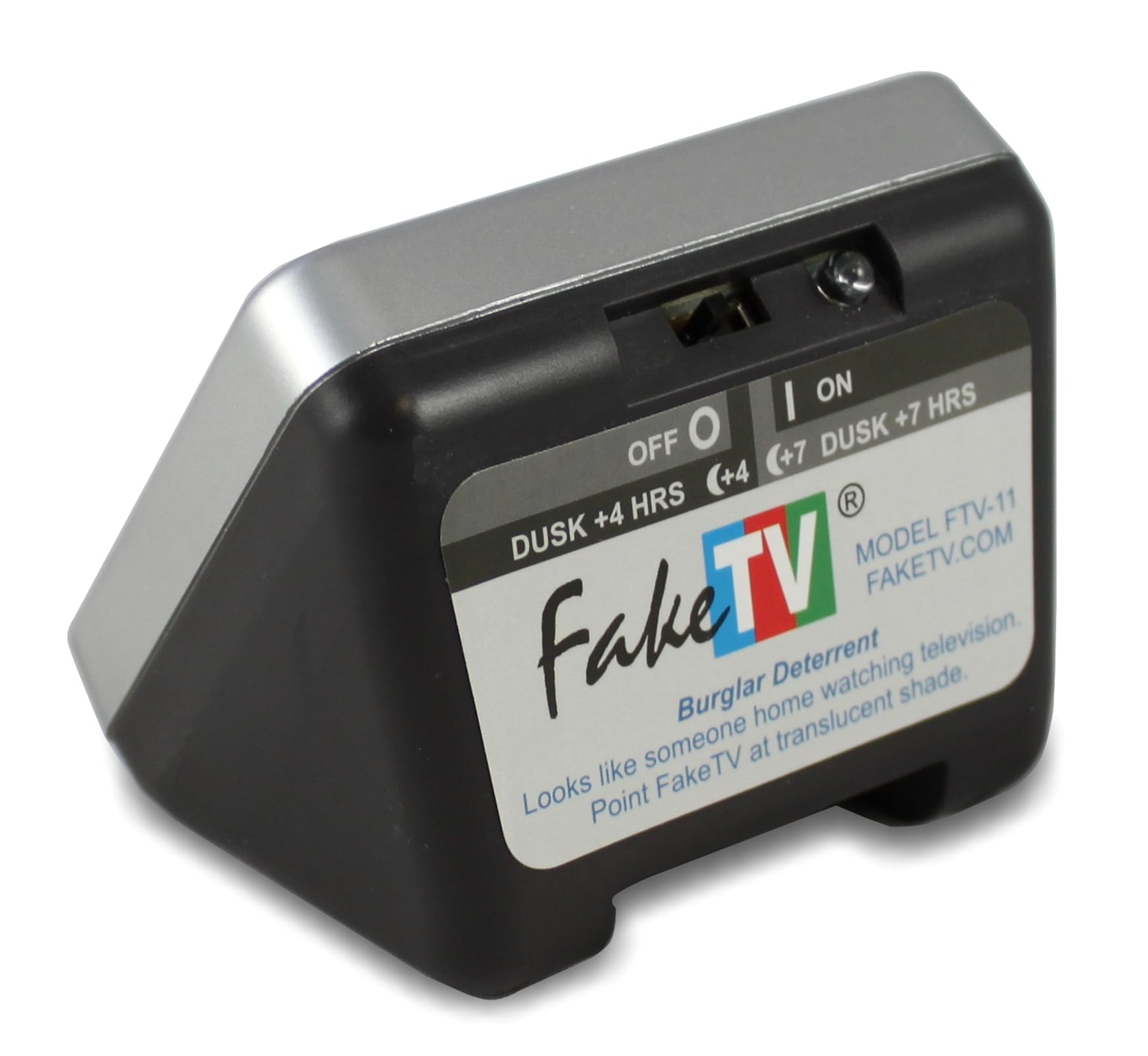 Faketv � Ftv 11   Advanced Burglar Deterrent Device � Widescreen Realistic Television Simulator With Reflective Lens   Dummy Home Security Device With Lights � Protect Your House & Valuables