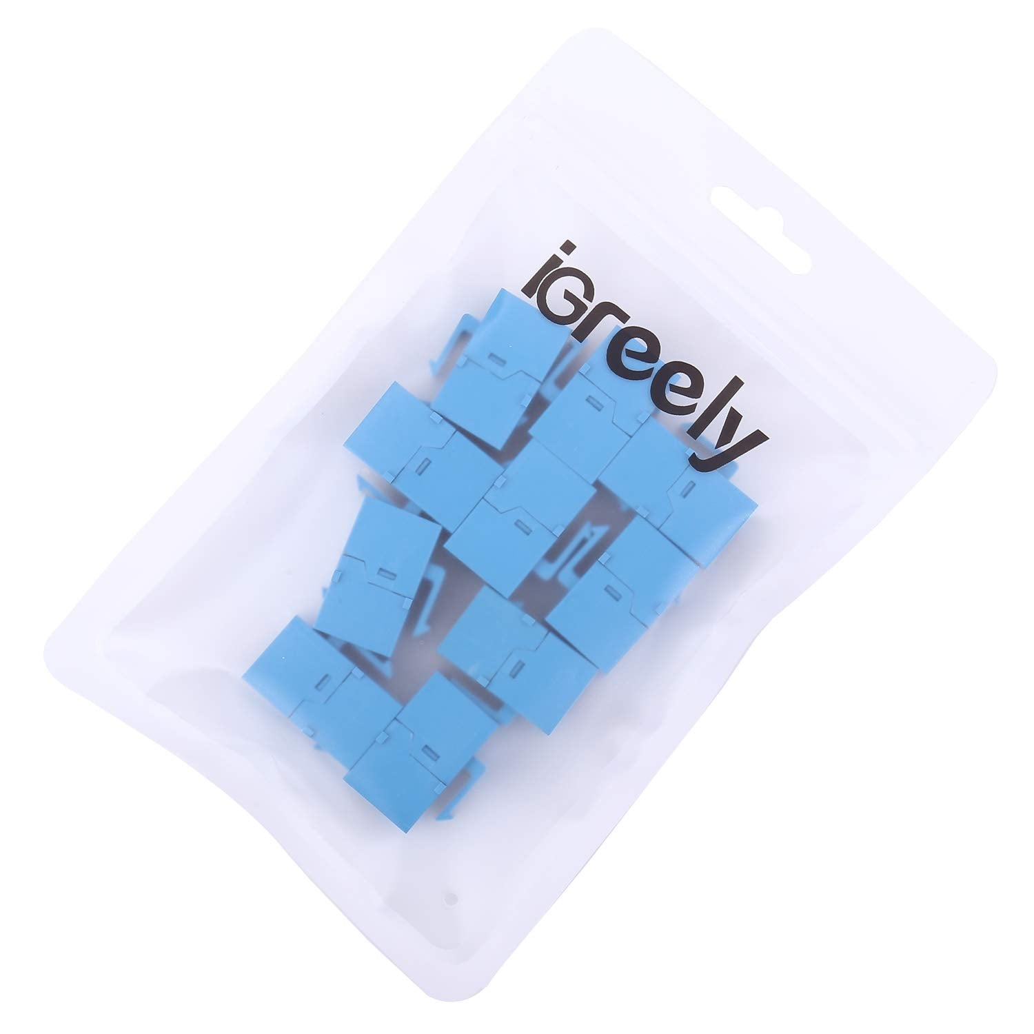 Rj45 Keystone Coupler   10Pack Igreely Cat6 Cat5E Cat5 Compatible 8P8C Ethernet Network Jack Insert Snap In Adapter Connector Po