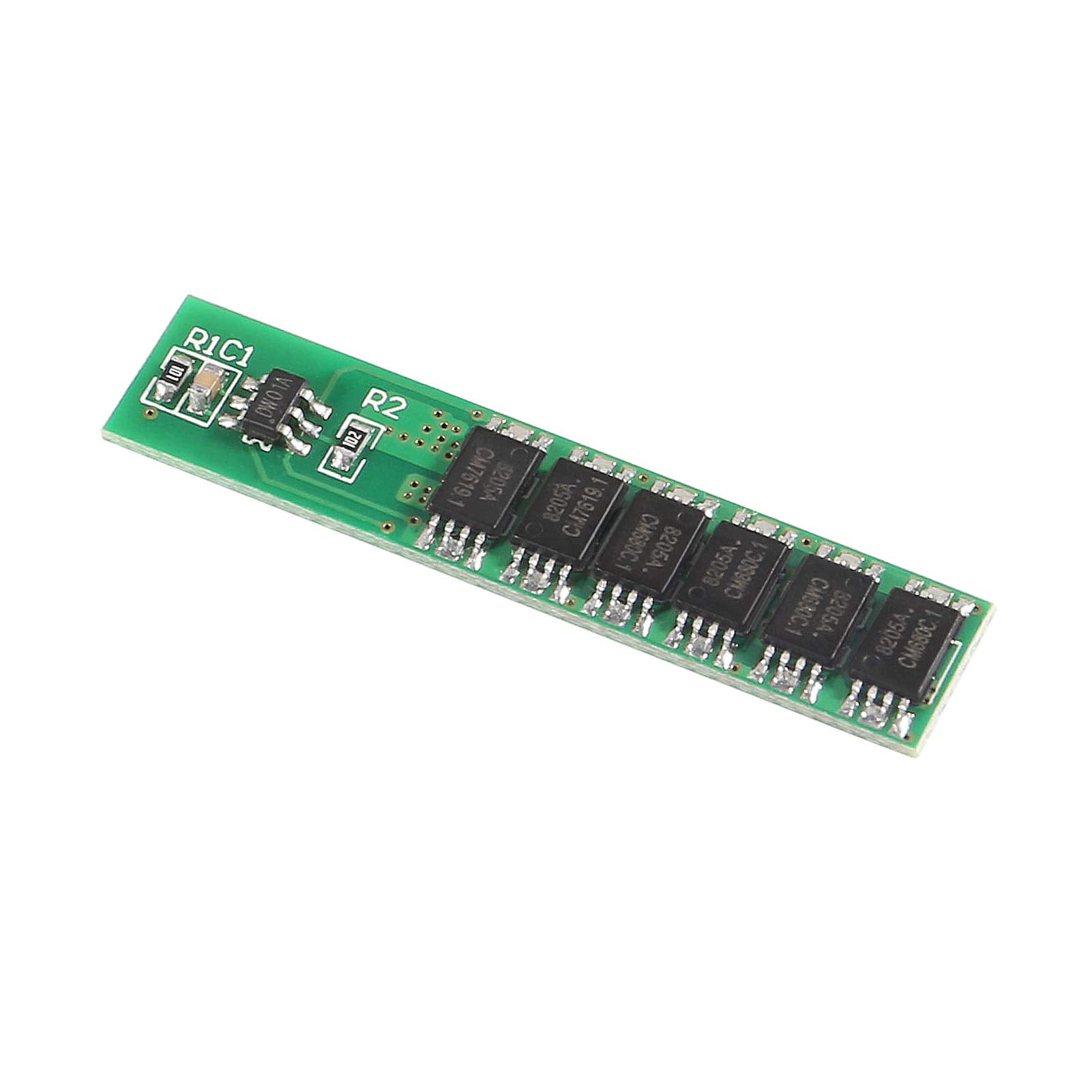 Aceirmc 1S 3.7V 10A 6Mos 18650 Charger Pcb Bms Protection Board For 18650 Li Ion Lithium Lipo Battery Cell (10Pcs)
