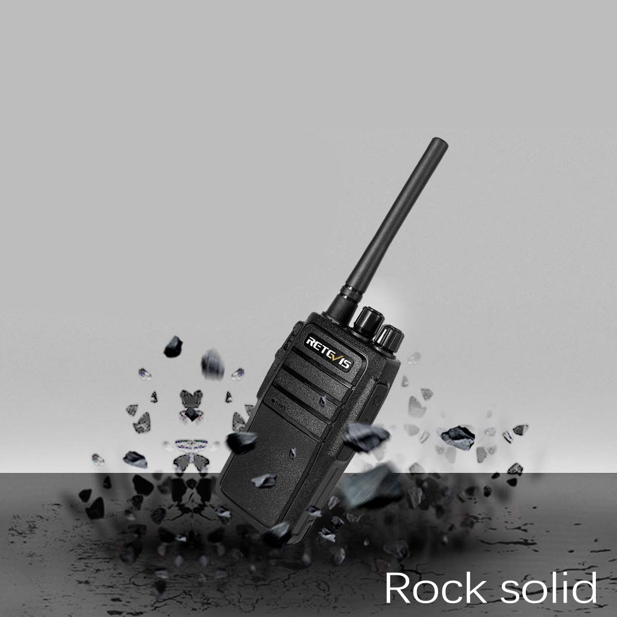 Case Of 10,Retevis Rt21 Updated 3000Mah 2 Way Radio Rechargeable, Heavy Duty Two Way Radio Long Range, 16Ch Vox Handfree Adults