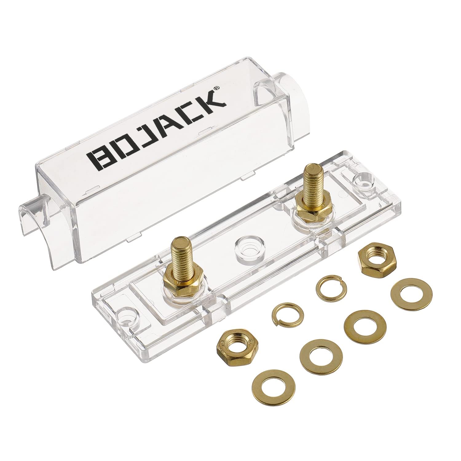 Bojack Clear Shell Anl Fuse Holder For Audio And Video System(Pack Of 2 Pcs )