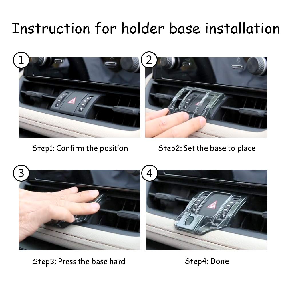 Musttrue Car Phone Holder For Toyota Rav4 2019-2025,Hybrid Xse Limited,Prime Xse 2021-2025 Auto Accessories Navigation Bracket I