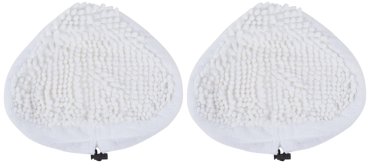 Dirt Devil Steam Mop Shaggy Pads (2-Pack), Ad50005,White