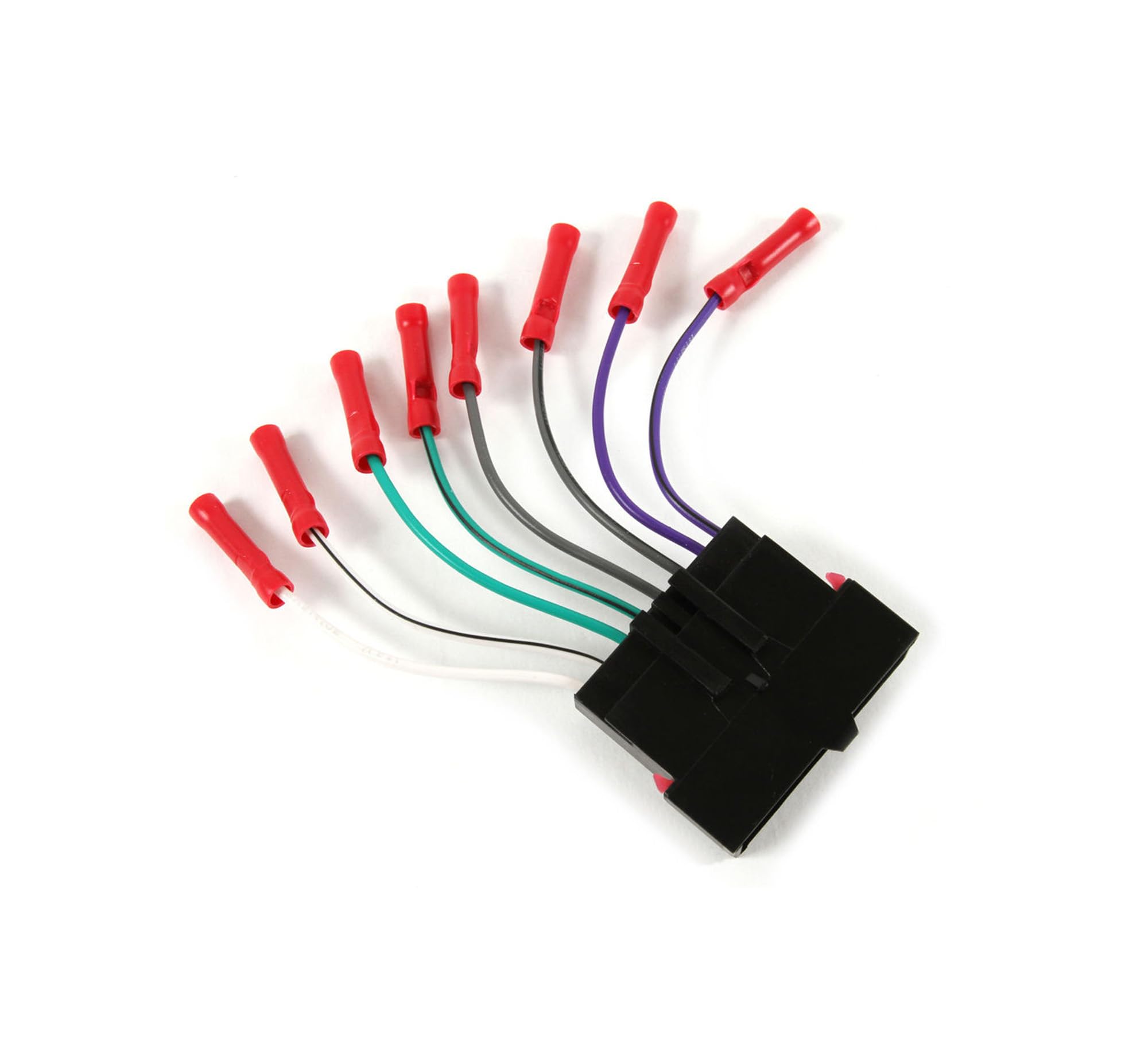 Scosche FD02BCB Car Stereo Wiring Harness with Crimp Connectors Compatible with Select Non Amplified 1985 2004 Ford, Lincoln, Mazda, Mercury and Nissan   Check Vehicle List in Images for Your Model