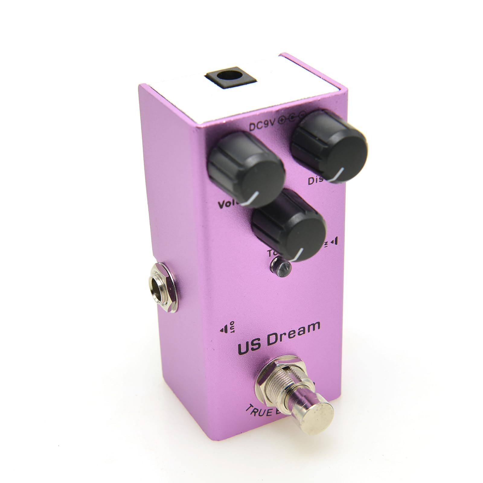 MUSIKLAN Electric Guitar Effects Pedal Mini Single Type DC 9V True Bypass (US Dream)
