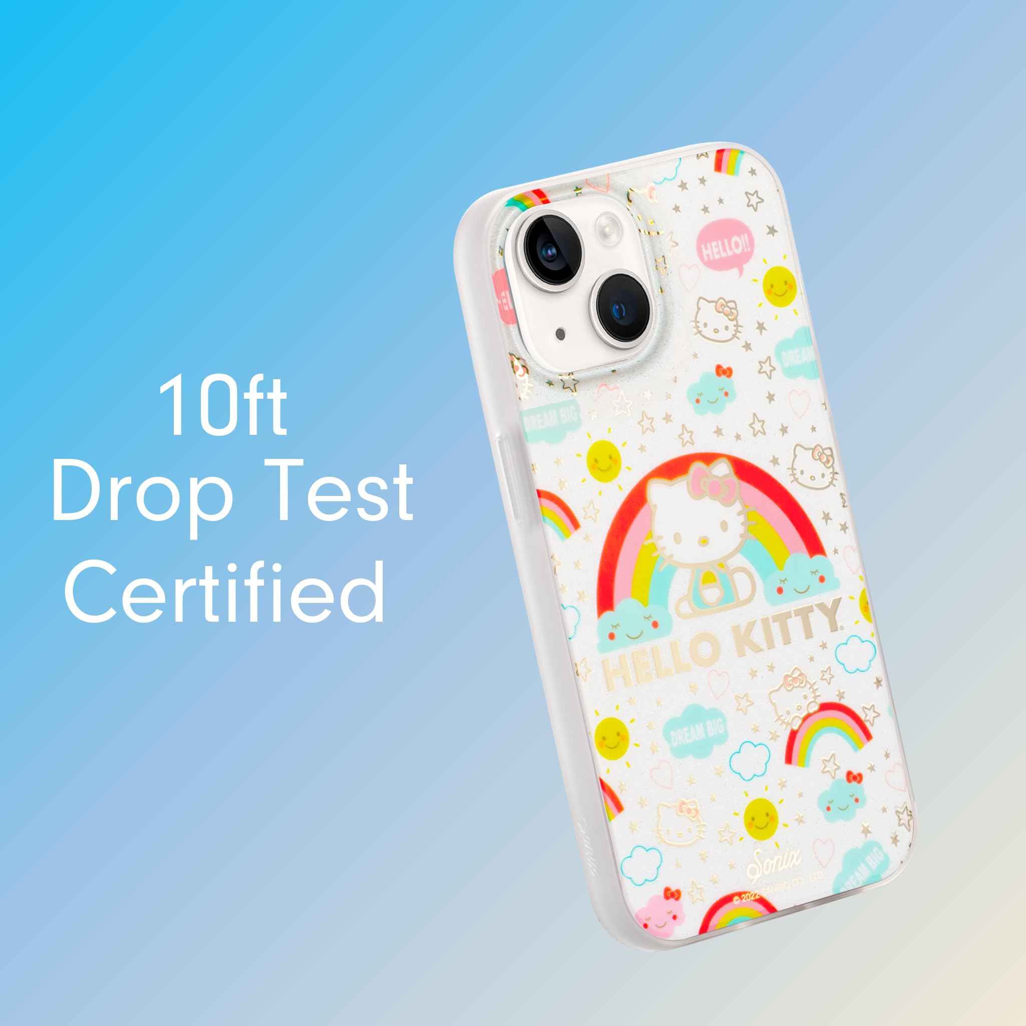 Sonix Case For Iphone 15 Plus, Iphone 14 Plus | Compatible With Magsafe | 10Ft Drop Tested | Hello Kitty Cosmic
