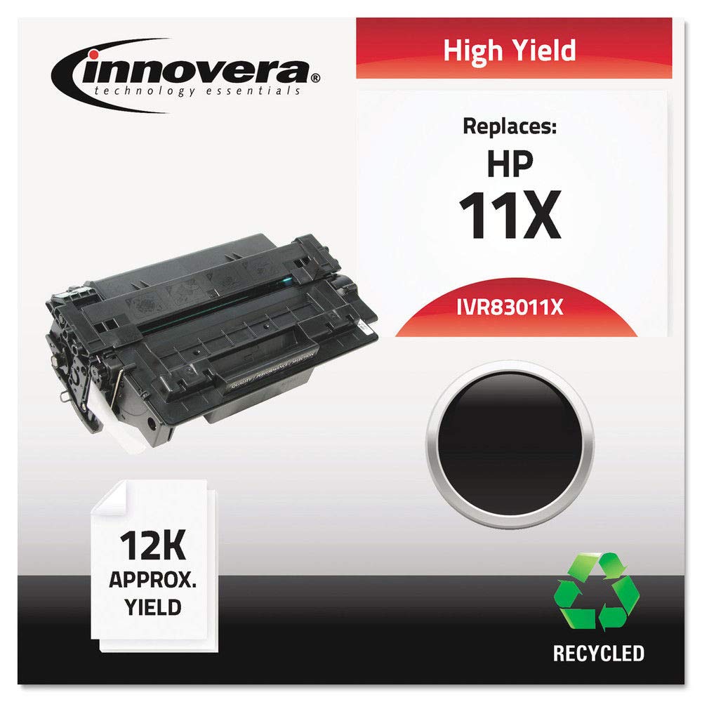 Innovera Ivr83011X 12000 Page Yield Remanufactured High Yield Toner Replacement For 11X (Q6511X)   Black