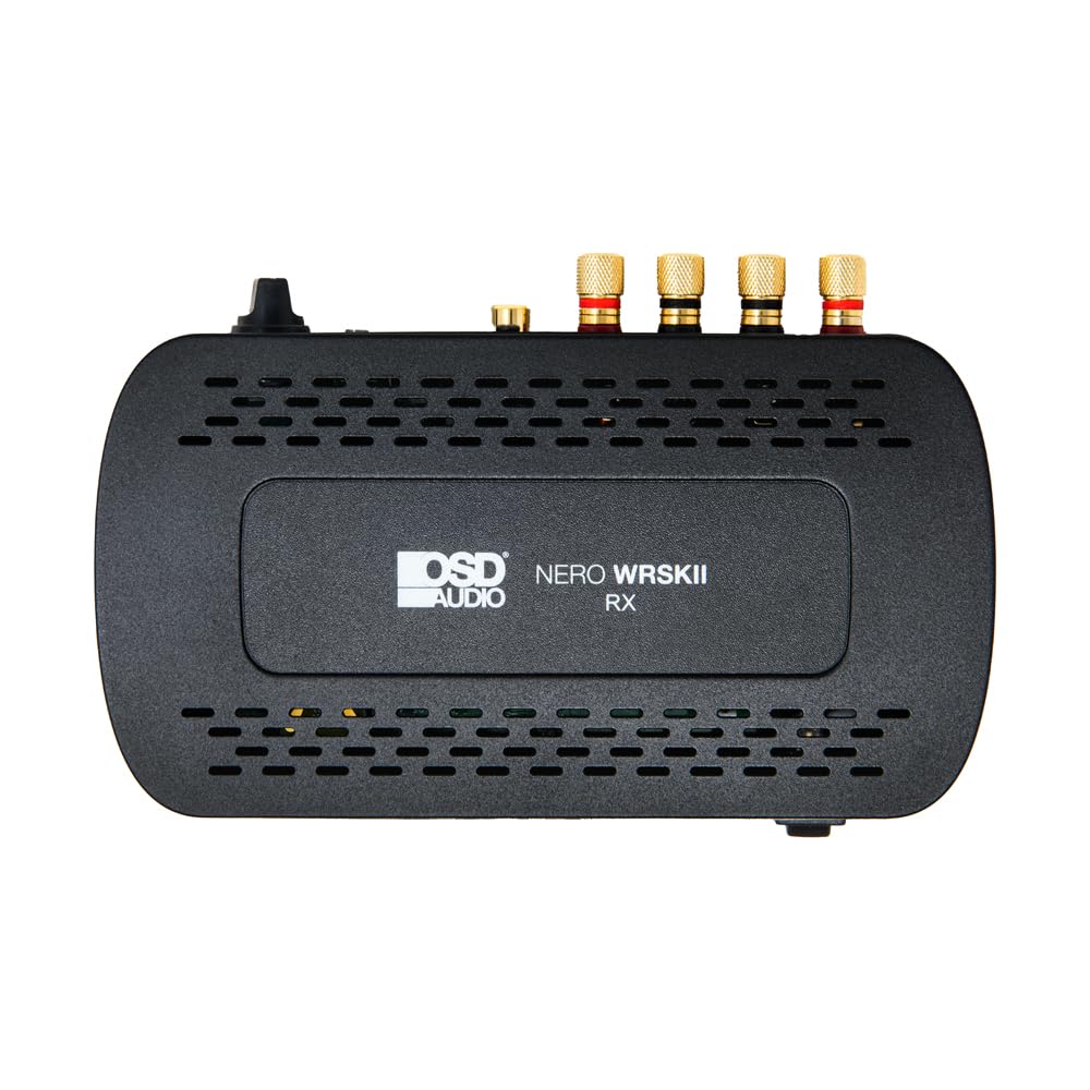 OSD Nero 5.8GHz Wireless Surround Sound Rear Speaker Amplifier 2 x 50W with Subwoofer Output