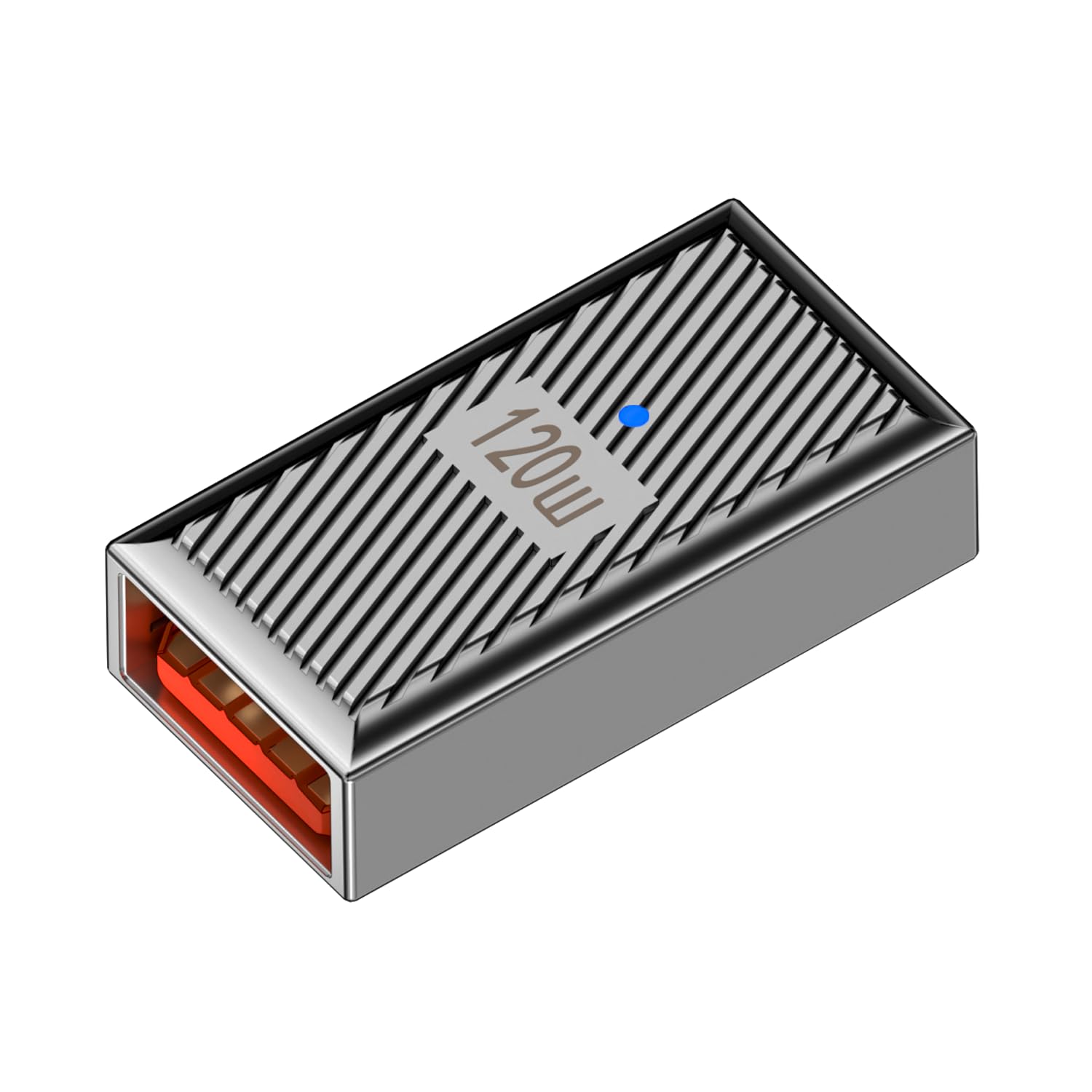 Wlgq Usb3.1 Type C Female To A Female 120W Charging Adapter 10Gbps Aluminum Alloy Shell