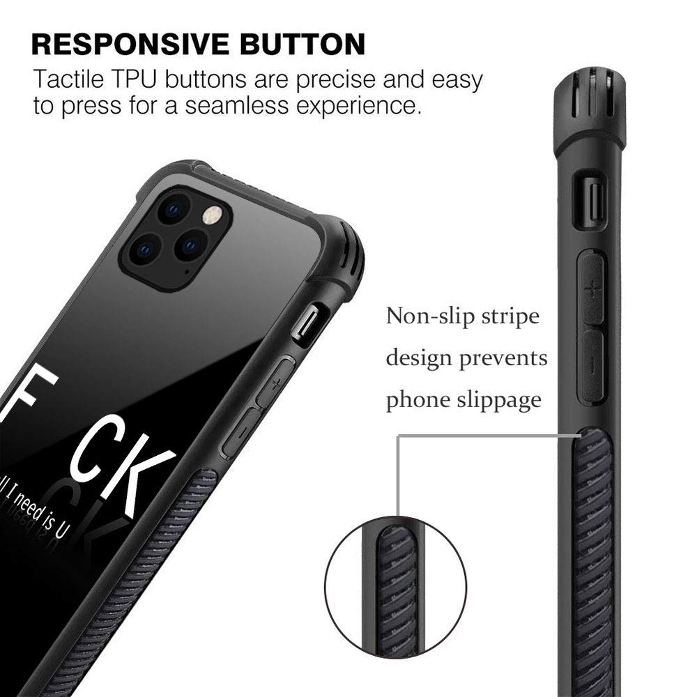 Zhegailian Case Compatible With Iphone 12 Pro Max,Need U Case For Iphone 12 Pro Max For Boys Men,Pattern Design Anti Scratch Org