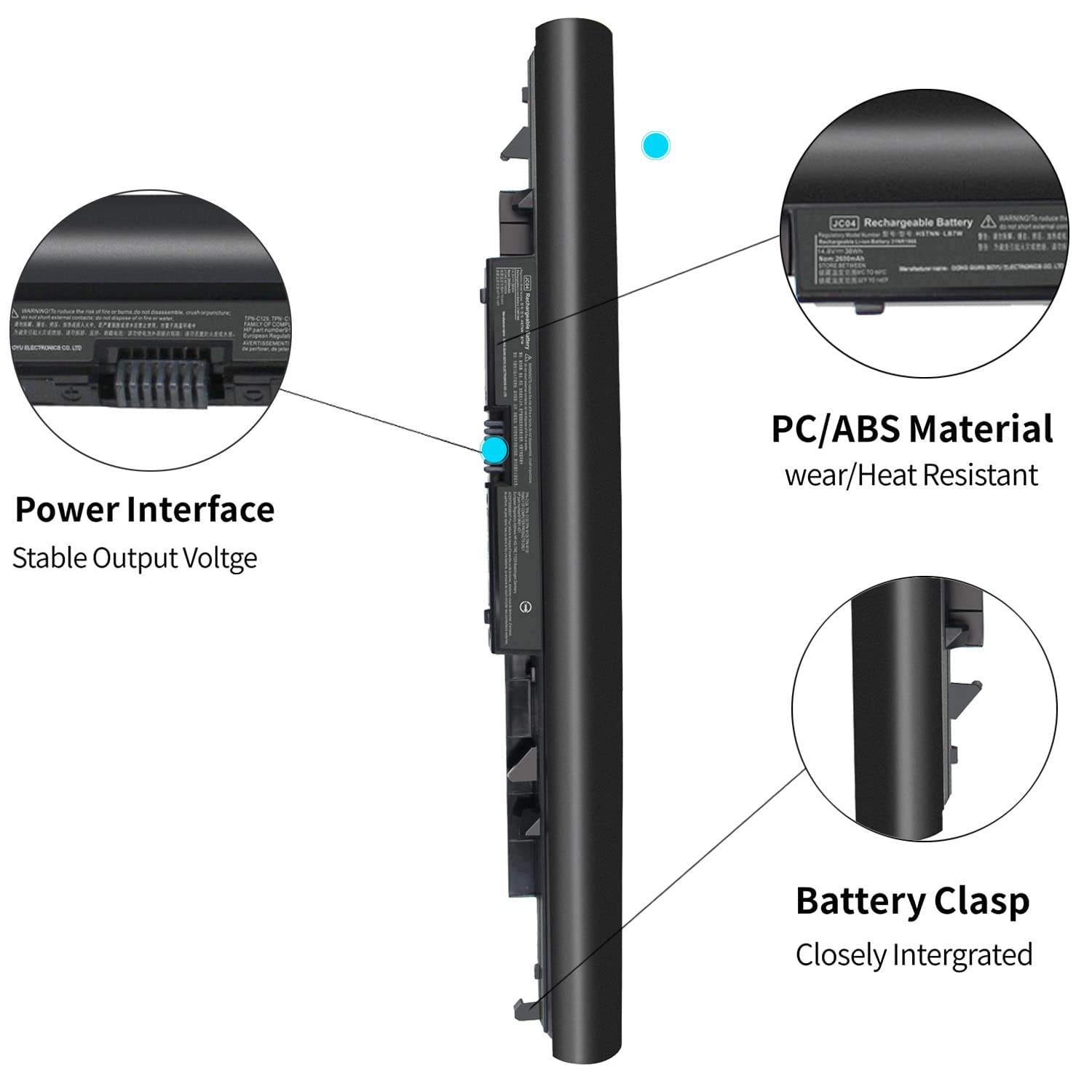 Jc04 919700 850 Battery For Hp 15 Bs 17 Bs 14 Bs 15 Bw0Xx 15 Bs0Xx 15 Bs1Xx 17 Bs0Xx 15 Bs015Dx 15 Bs013Dx 15 Bs134Wm 15 Bs234Wm