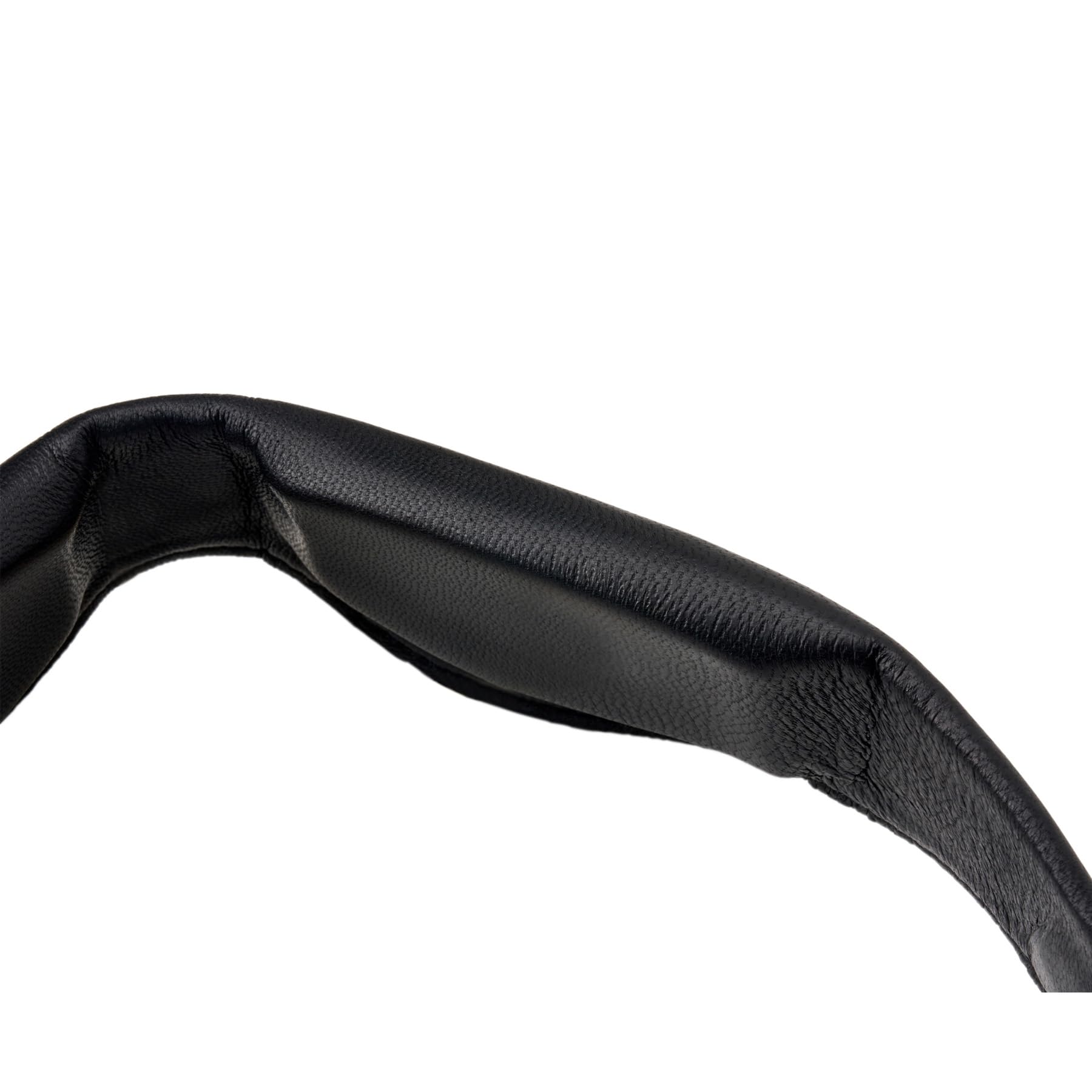 Pro Tec Lc310M 22-Inch Leather - Less-Stress Saxophone Neck Strap With Metal Snap, Black