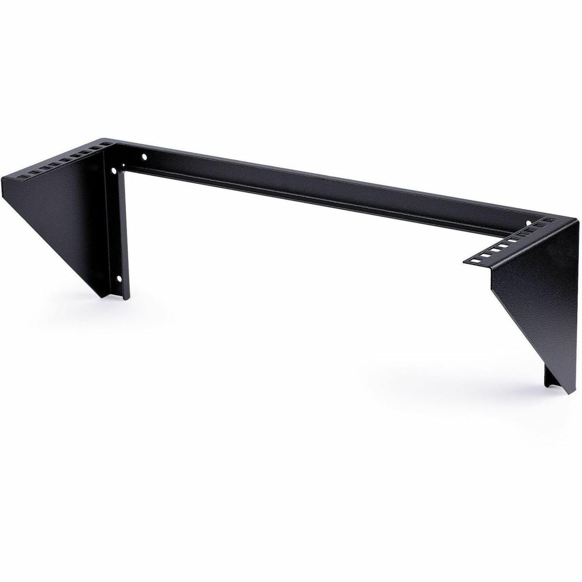 StarTech.com 3U 19' Wall Mount Vertical Rack Bracket, Wall Mount Patch Panel Bracket for Data/AV/IT/Computer Equipment, 3U Rack for Cabinet or Server Room, Supports 150lb (68kg) , TAA (RK319WALLV)