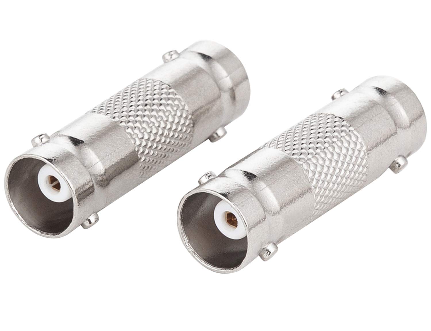 Rfadapter Bnc Female To Female, 5 Pack Bnc Barrel Connector Coupler, Extend Cables On Cctv Camera Survelliance System