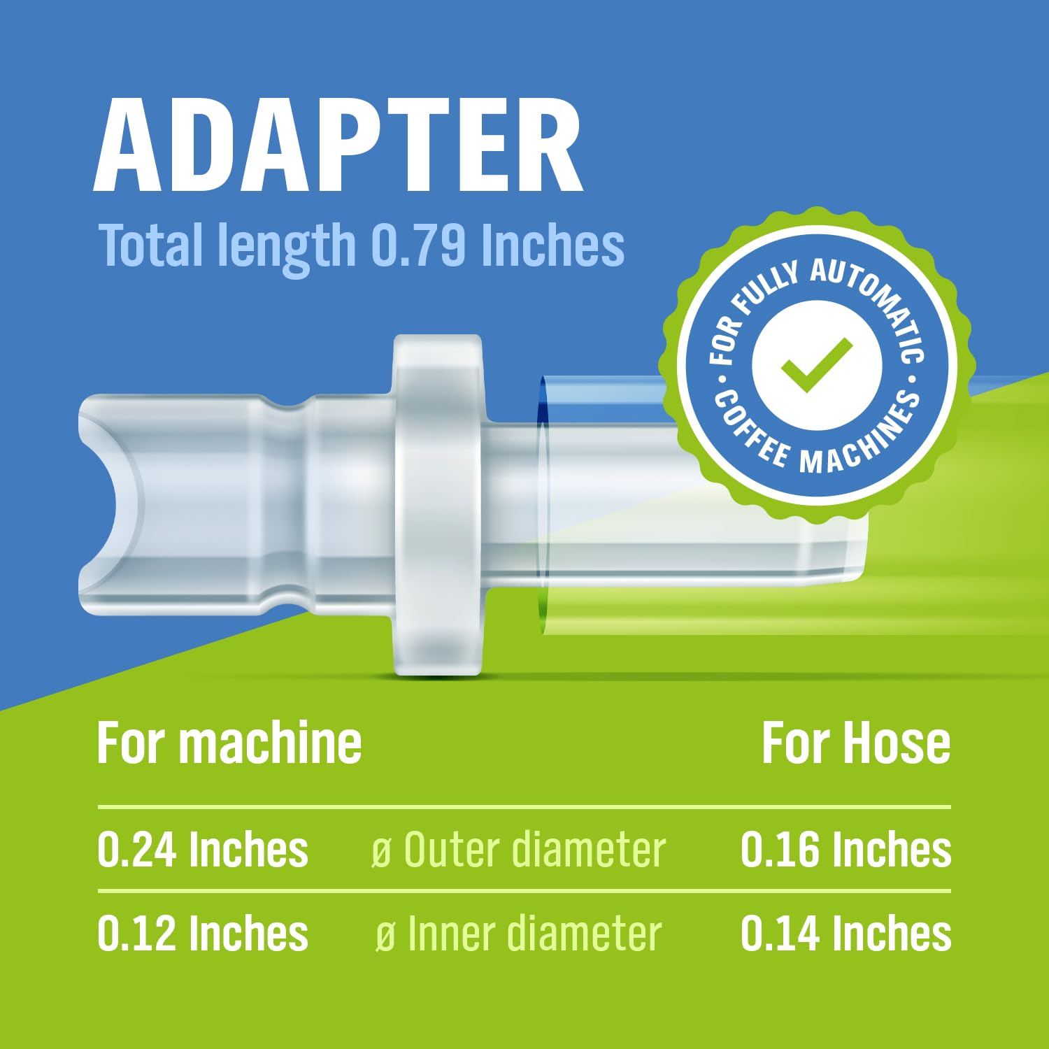 Milk Hose Set For Jura Fully Automatic Coffee Machines   With 3X Hoses And 6X Adapters
