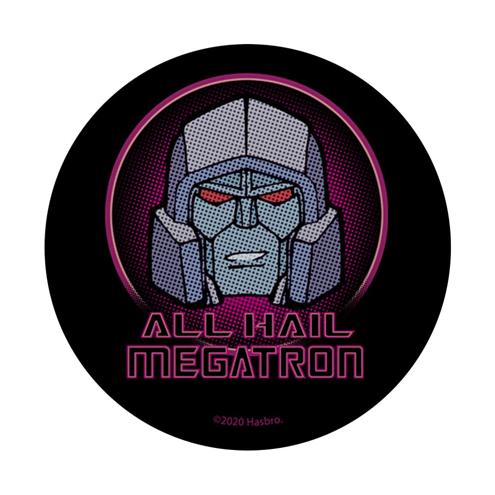 Transformers All Hail Megatron Portrait Popsockets Standard Popgrip