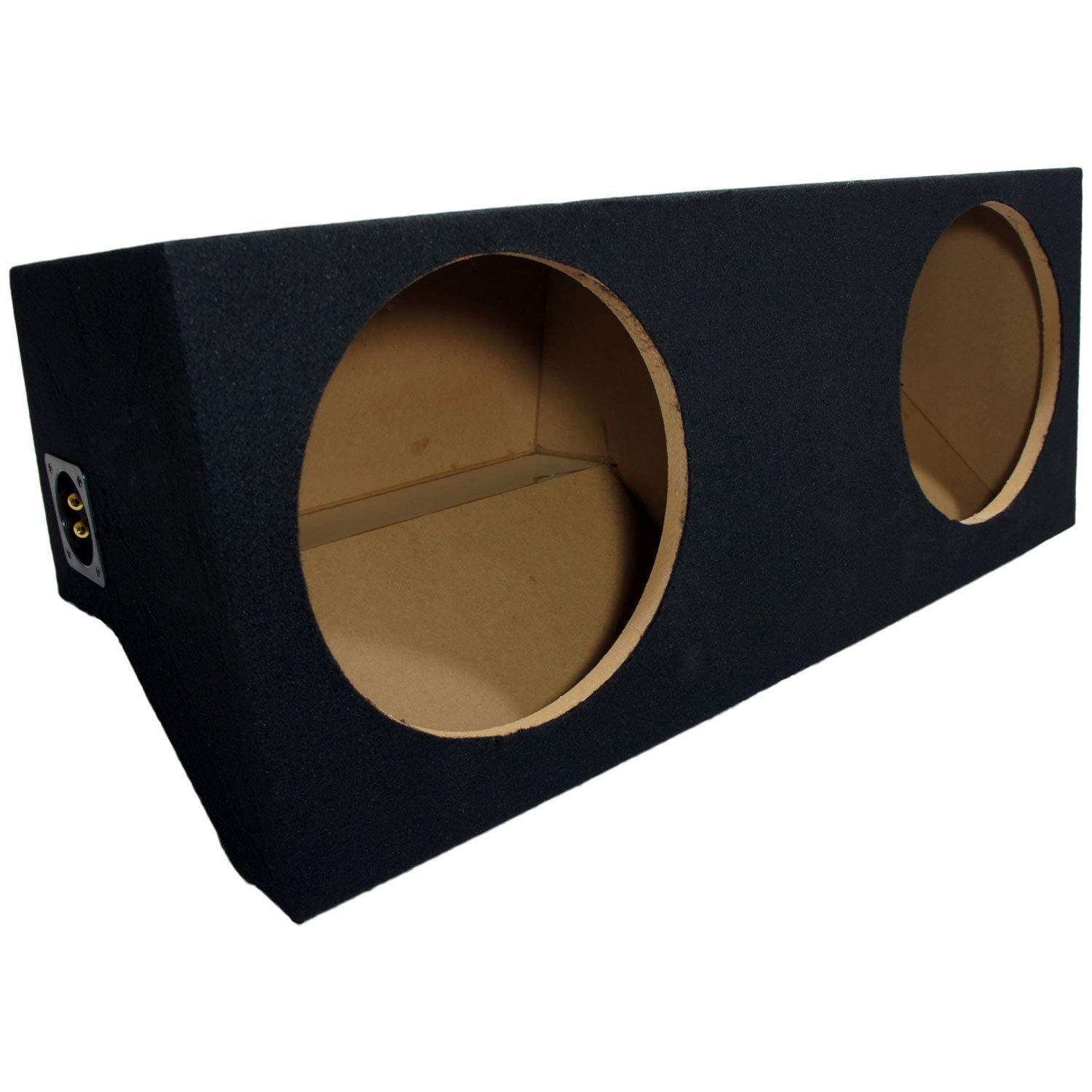 American Sound Connection Asc Ford Mustang Coupe 2005 2014 Dual 12'' Subwoofer Custom Fit Sub Box Speaker Enclosure