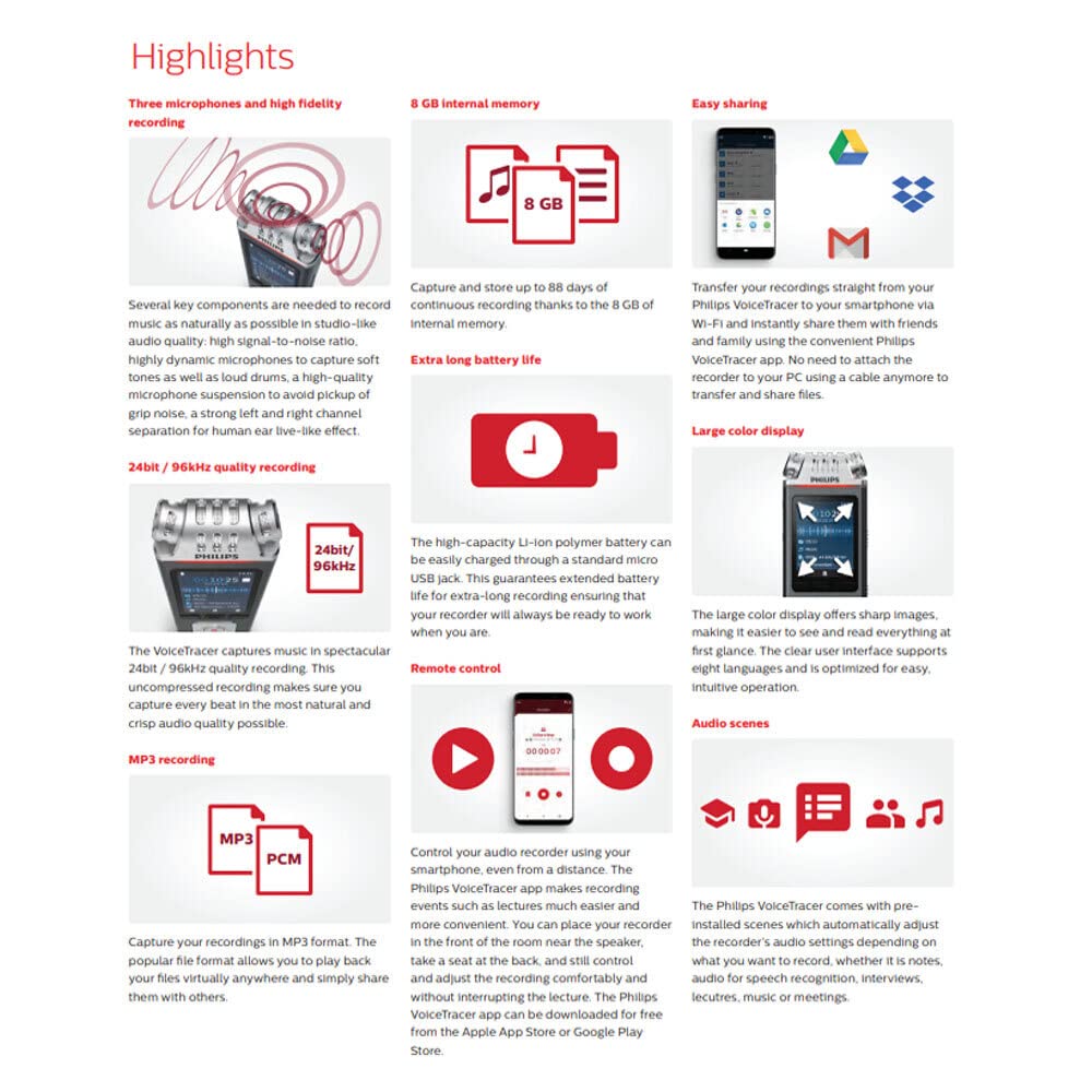 Dvt6110 Voicetracer Digital