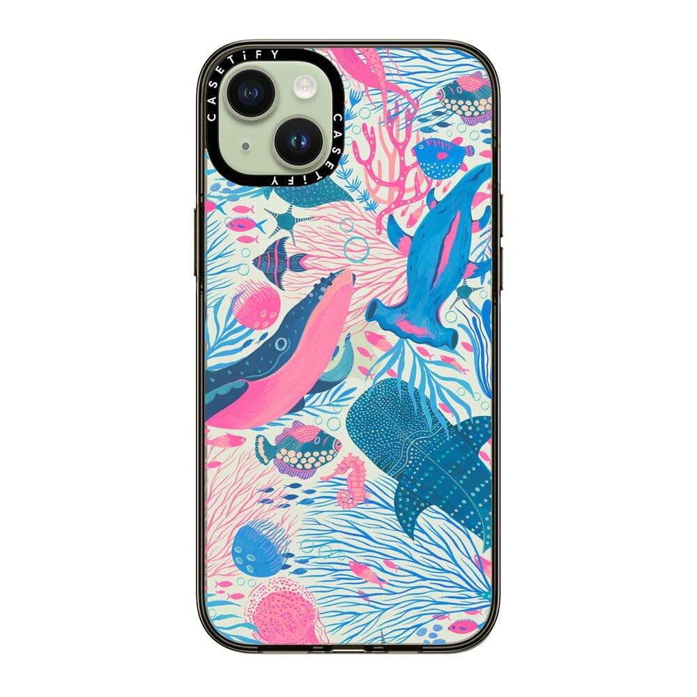 Casetify Compact Iphone 15 Plus Case [2X Military Grade Drop Tested / 4Ft Drop Protection]   Animal Prints   Under The Sea By Gr