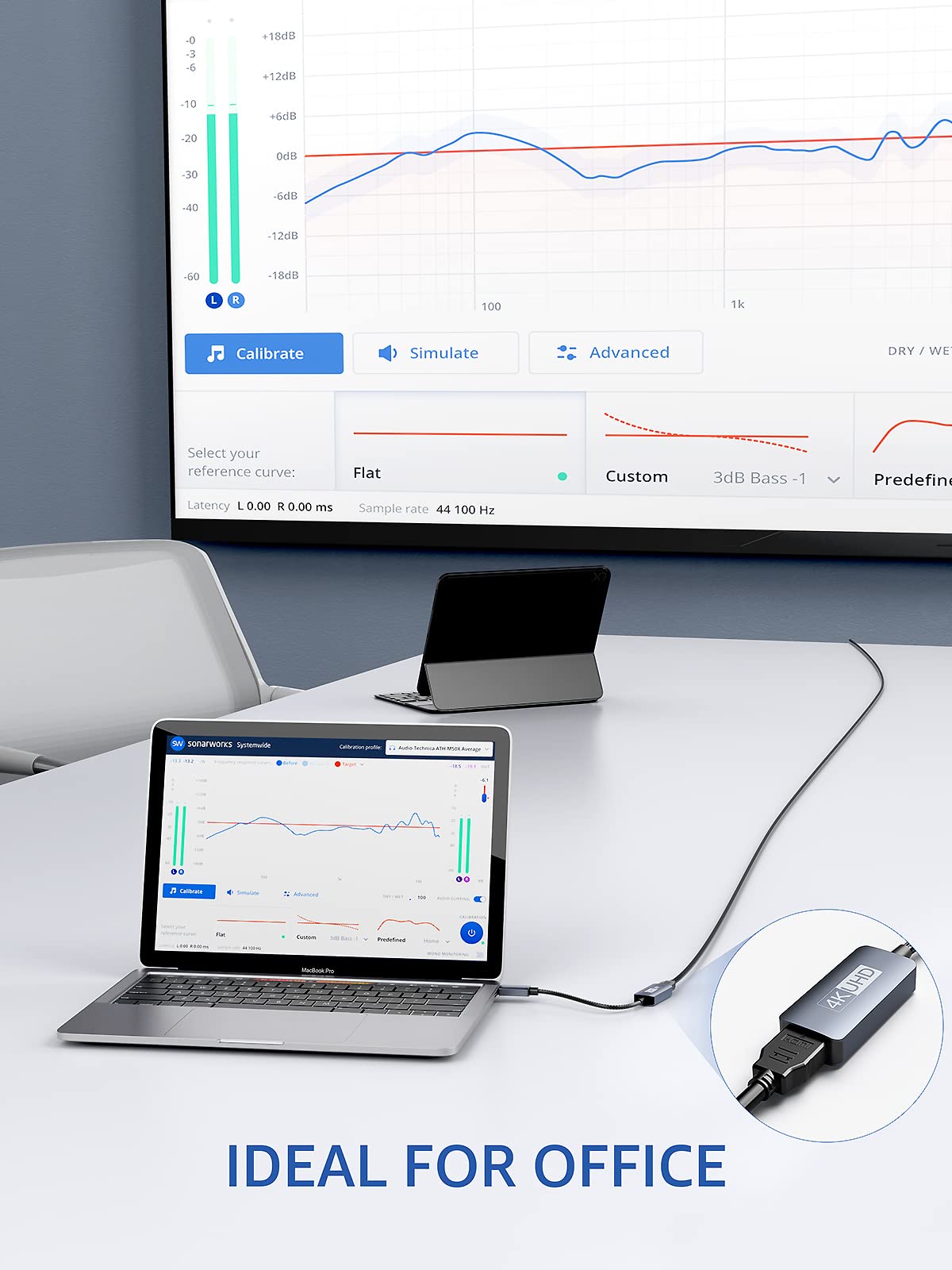 Dockteck Usb C To Hdmi Adapter 4K 60Hz Cable, Type-C To Hdmi Adapter [Thunderbolt 3/4 Compatible], Usb C To Hdmi Video Converter