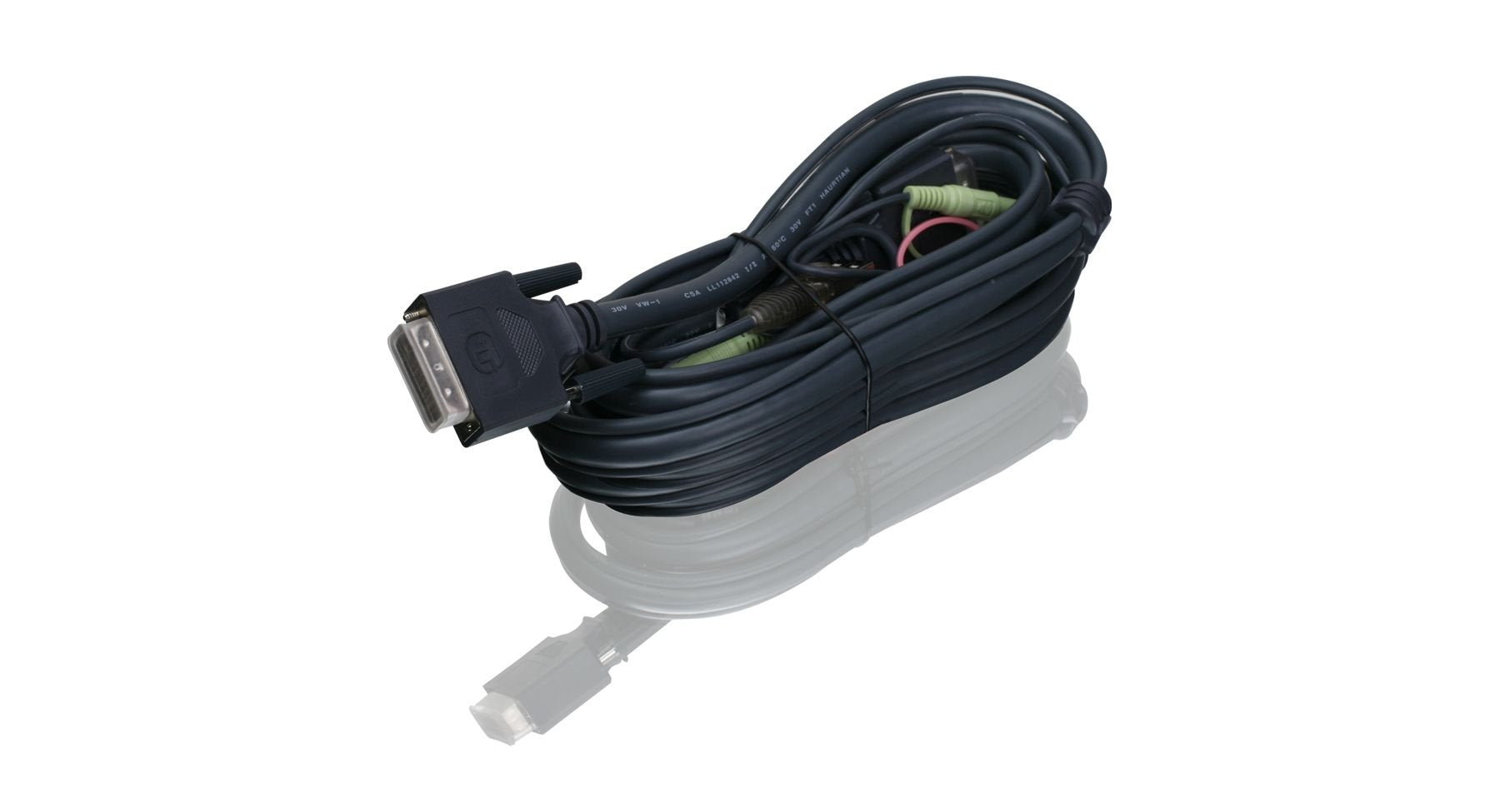 Iogear Single Link Dvi D Usb Kvm Cable, 10 Feet, G2L7D03U