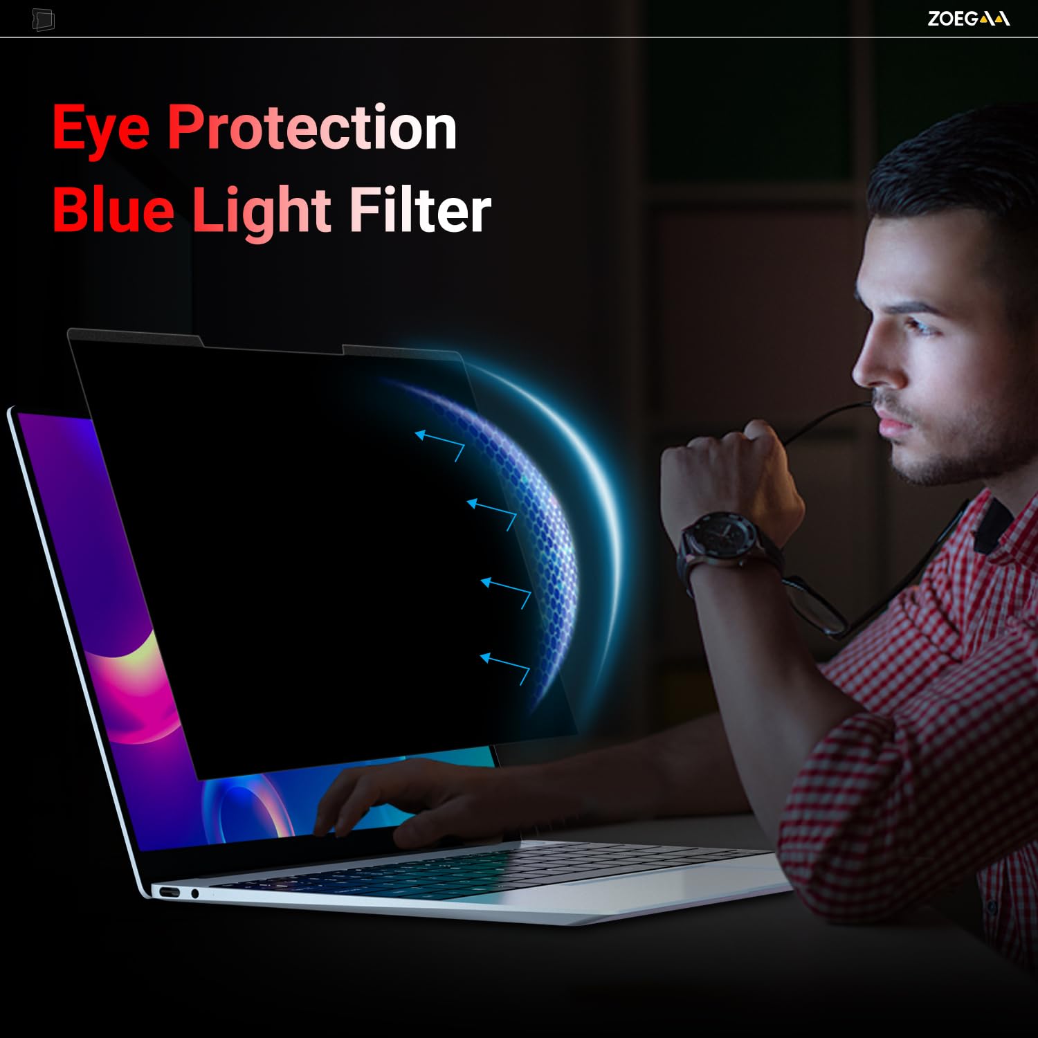 Zoegaa 14 Inch Privacy Screen,Magnetic For Laptop Privacy Screen 14 Inch 16:10,Factory Has Been Focusing On The Research And Pro