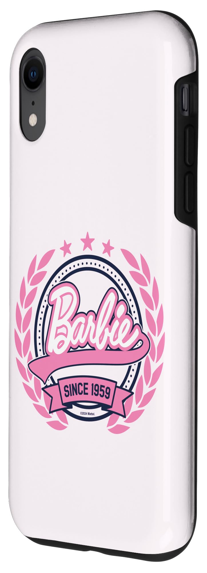 Iphone Xr Barbie   Varsity Collegiate Seal Since 1959 Logo Case