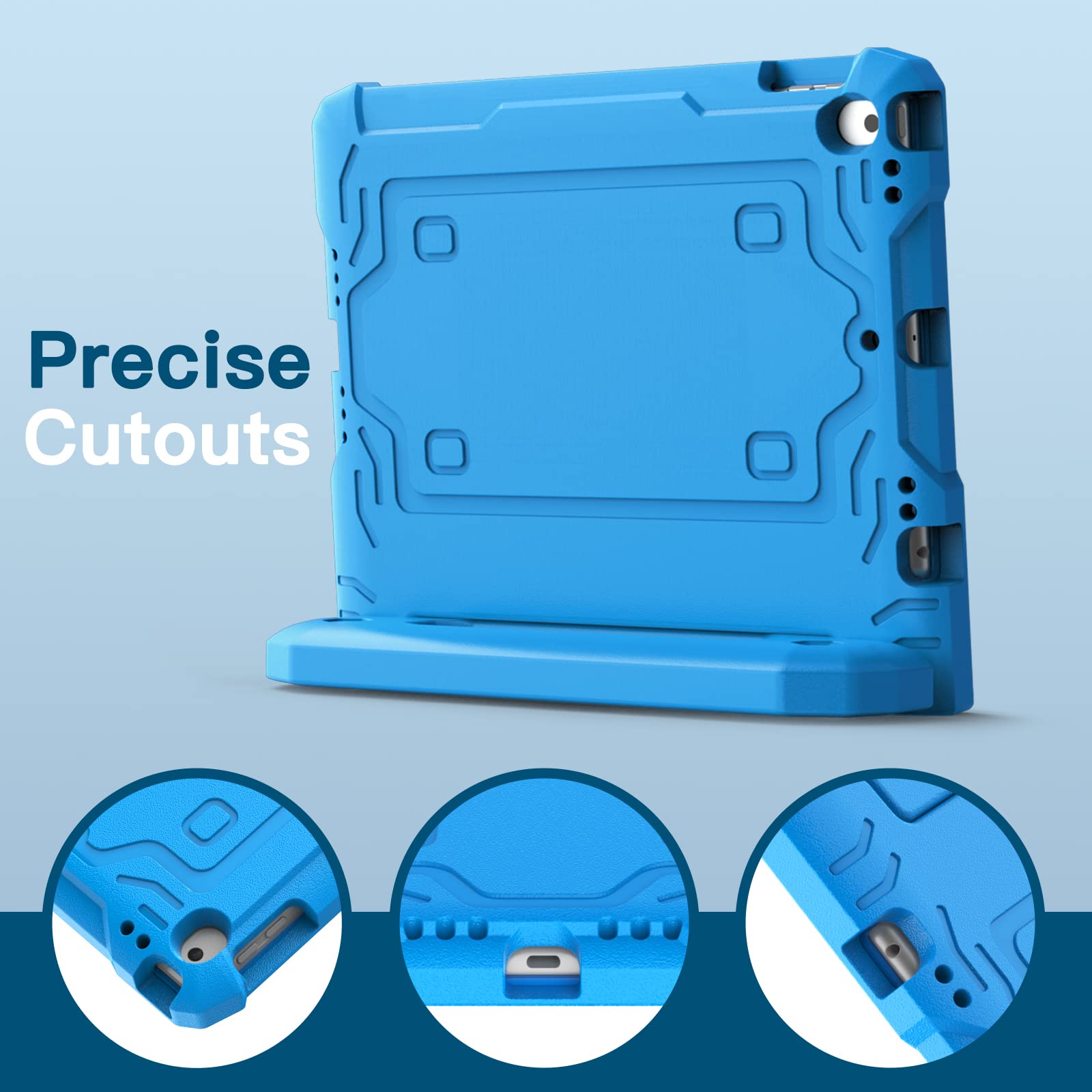 Jetech Kids Case For Ipad 10.2-Inch (9Th/8Th/7Th Generation, 2021/2020/2019) With Built-In Screen Protector, Shockproof Full-Bod