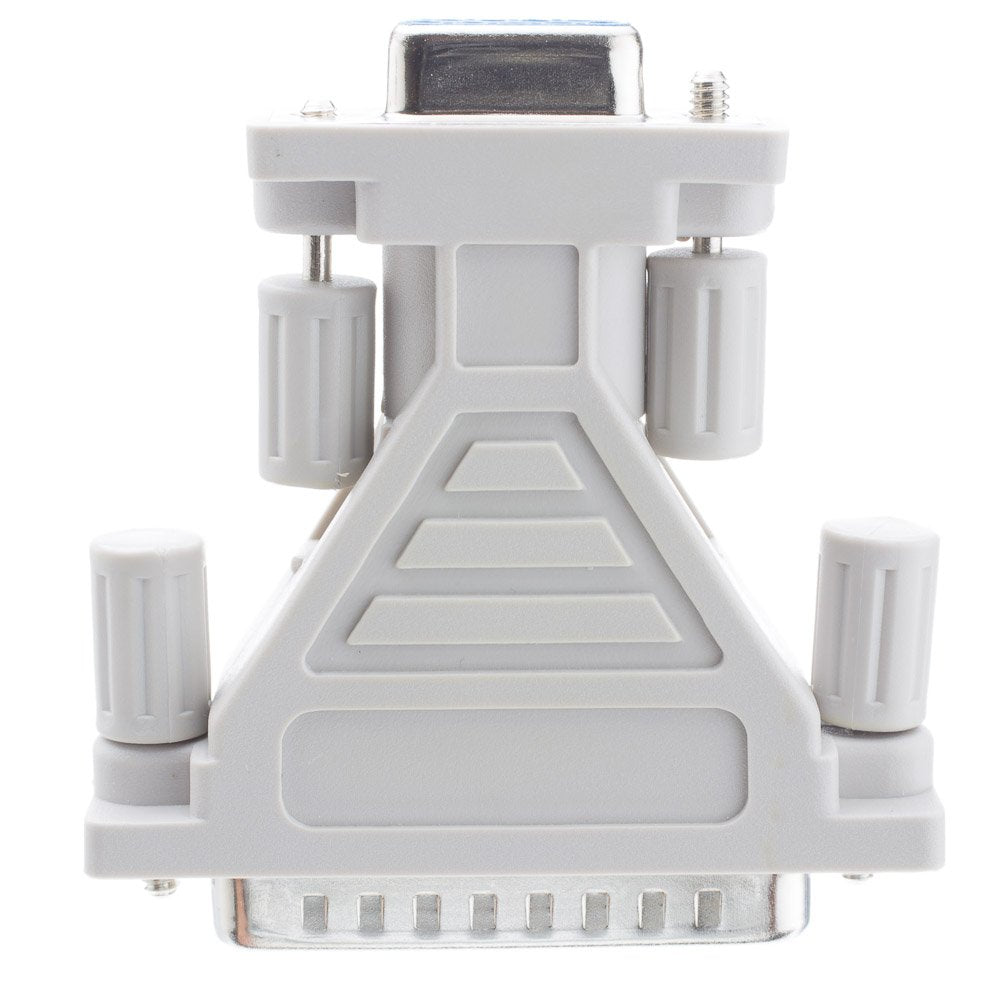 Serial/At Modem Adapter, Db9 Female To Db25 Male