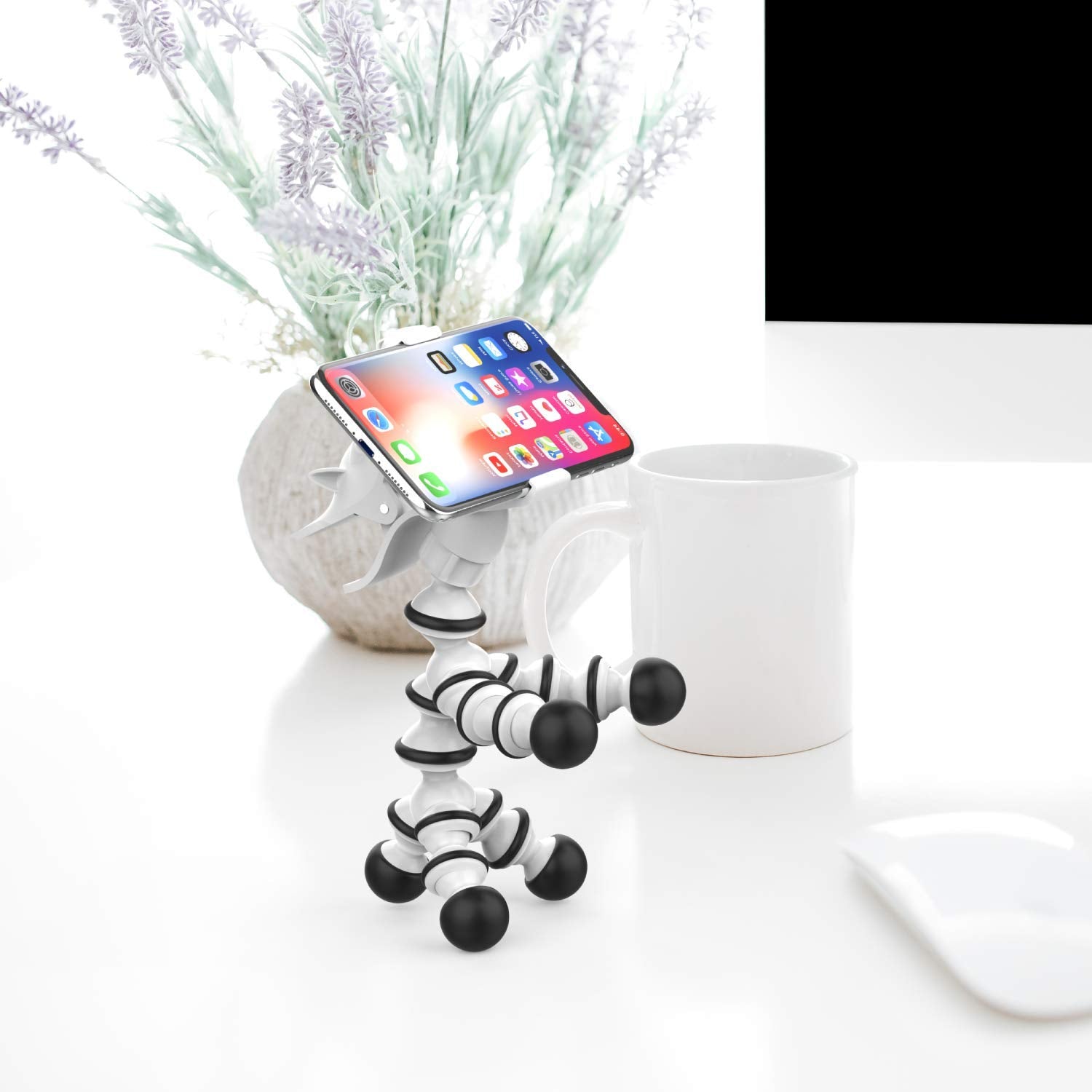 Premier Accessory Group Multi Flex Smartphone Grip Mount, Black