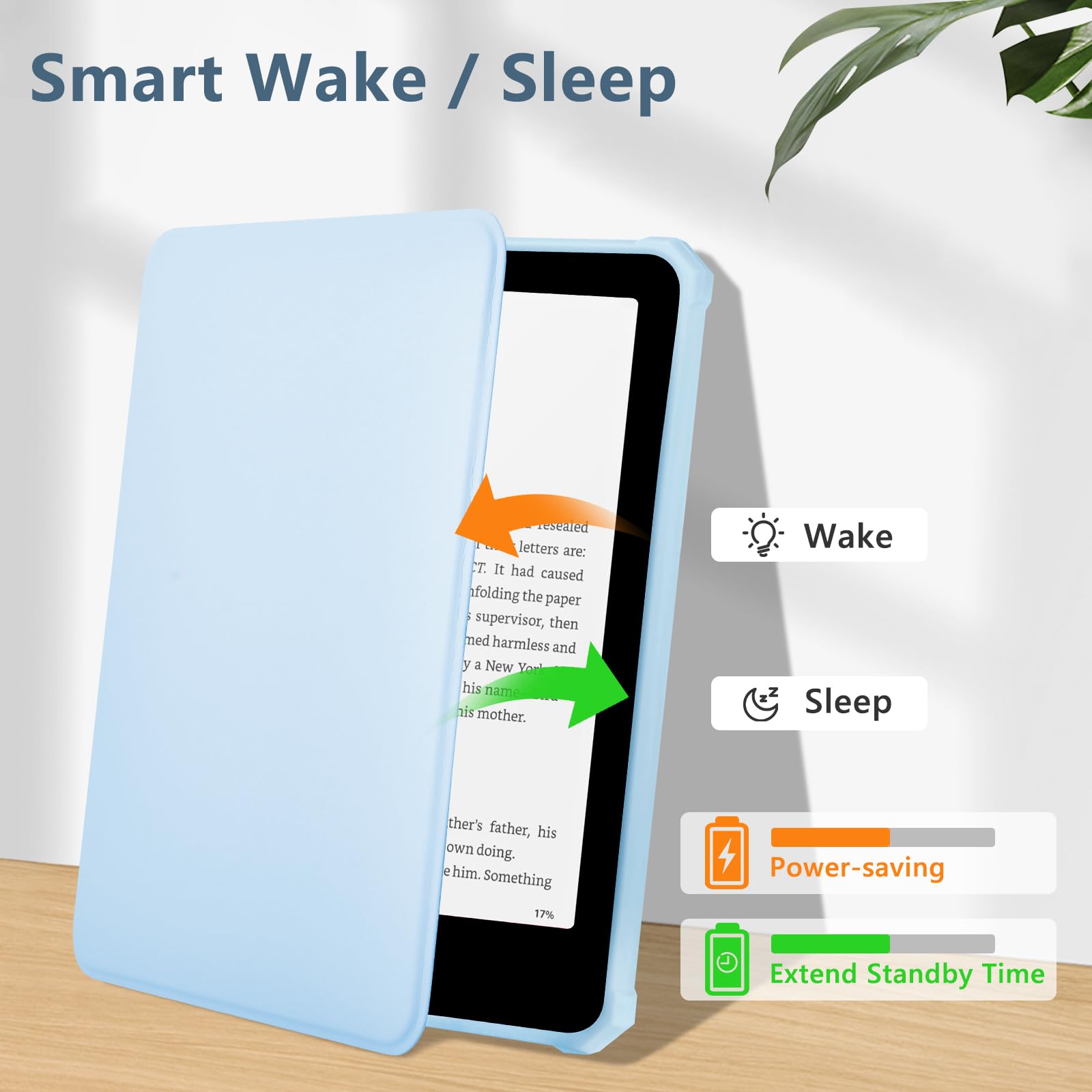 Fuwang Case For Kindle Paperwhite 12Th Generation And Kindle Colorsoft Signature Edition 7 Inch 2024 - Ultra Lightweight Pu Leat