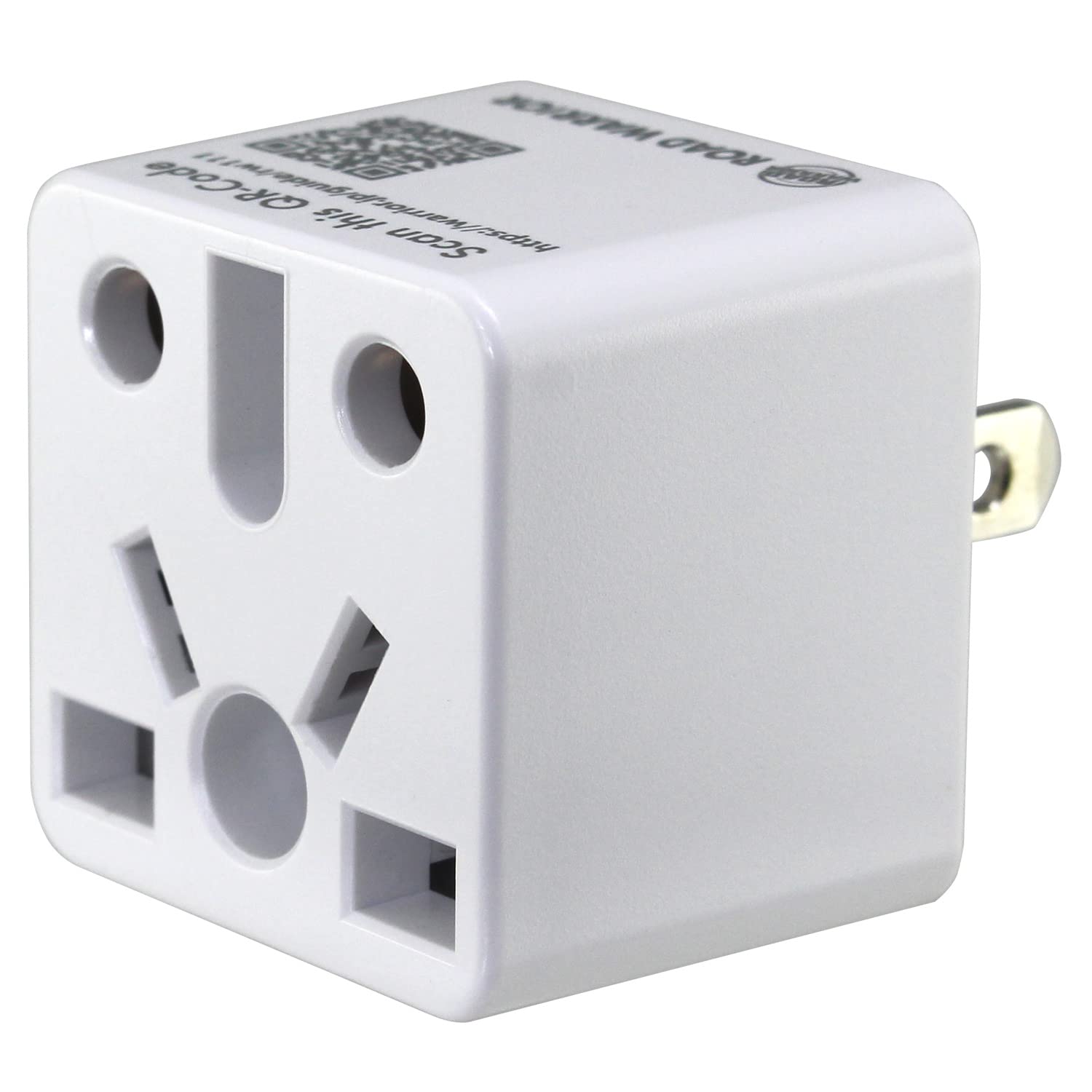 ROAD WARRIOR USA Plug Adapter - Europe/UK/China/Australia/India for American Outlet, Does Not Convert Voltage RW111WH