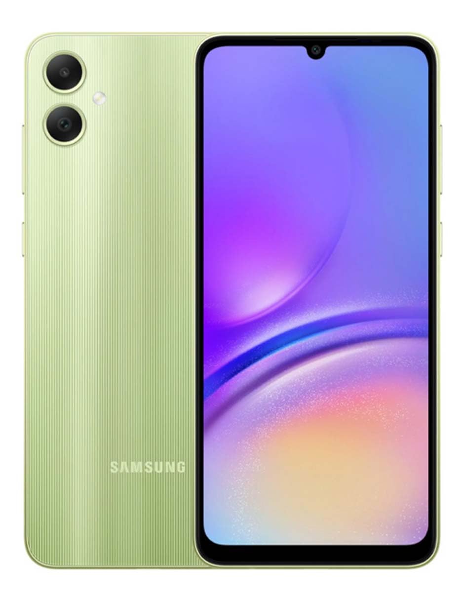 SAMSUNG Galaxy A05 (128GB, 4GB) 6.7 Dual SIM GSM Unlocked Global 4G LTE A055M/DS (Light Green)