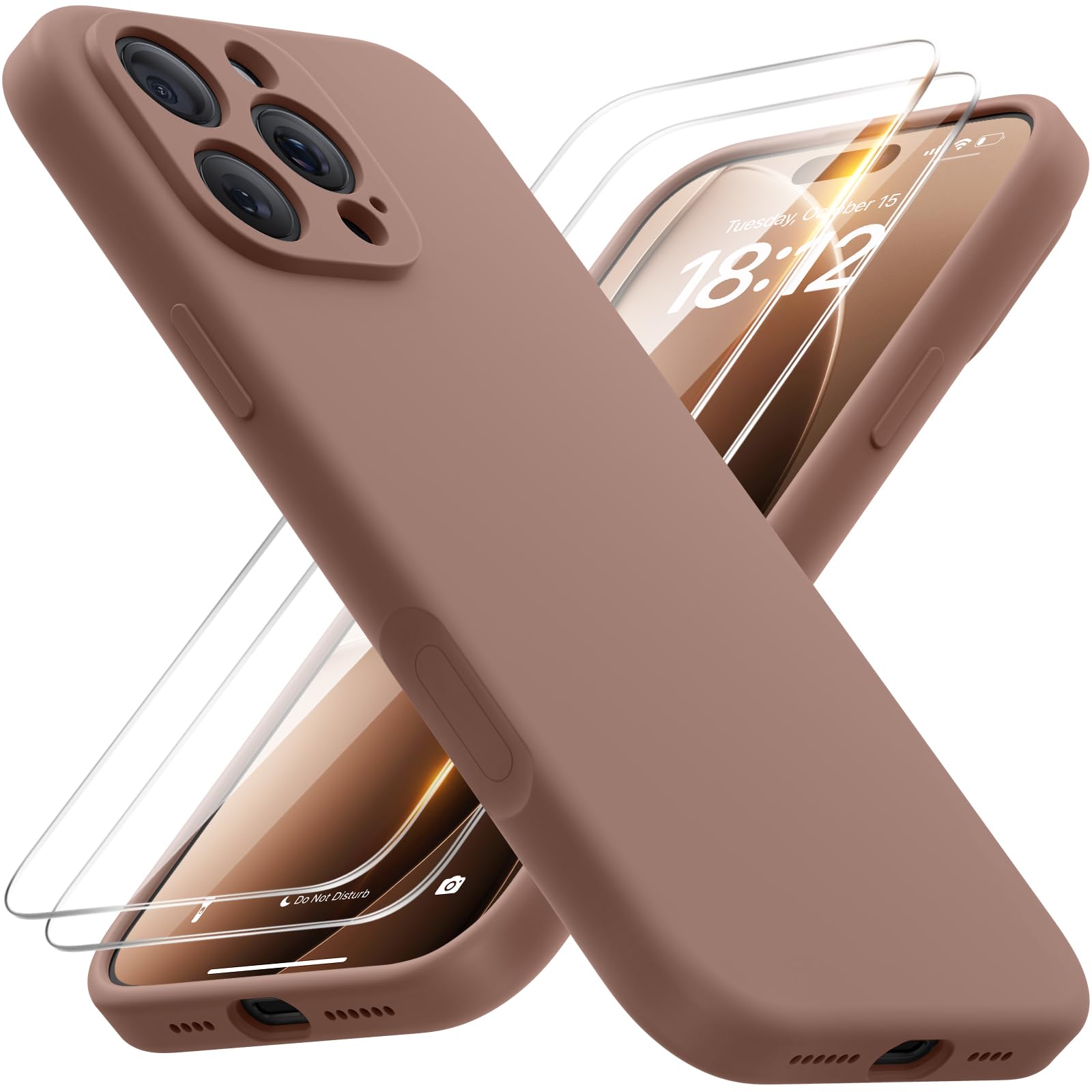 FlyReal Magnetic for iPhone 16 Pro Case, Compatible with MagSafe, (Integrated Silicone Camera Control Button) (Camera Protection