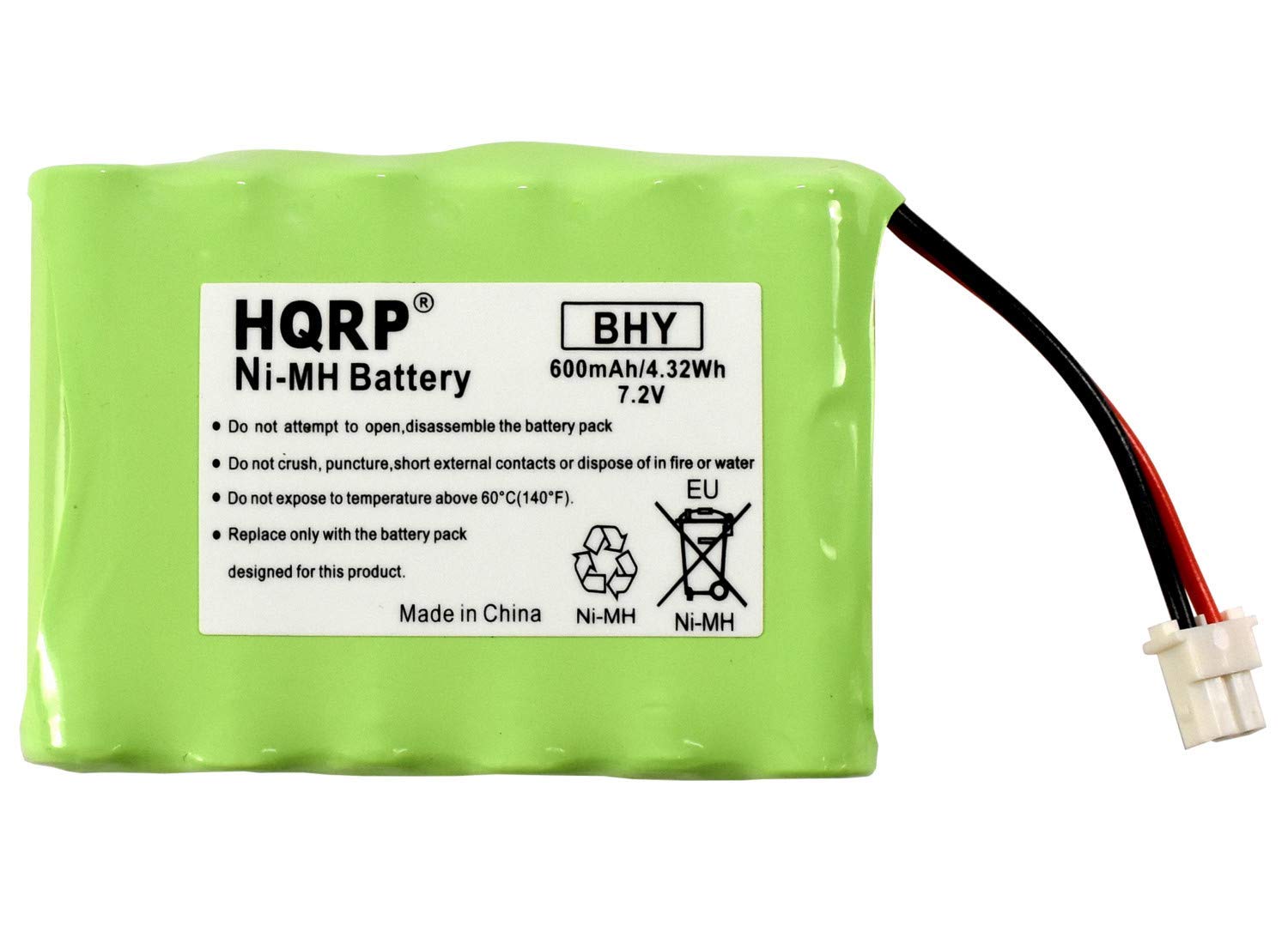 Hqrp 7.2V Battery Compatible With Honeywell Intrusion 300 06868 Tss Keypad, 8Dllkp500 8Dltsscbase1 8Dlwltp100 Wltp100 Lkp500 Lyr